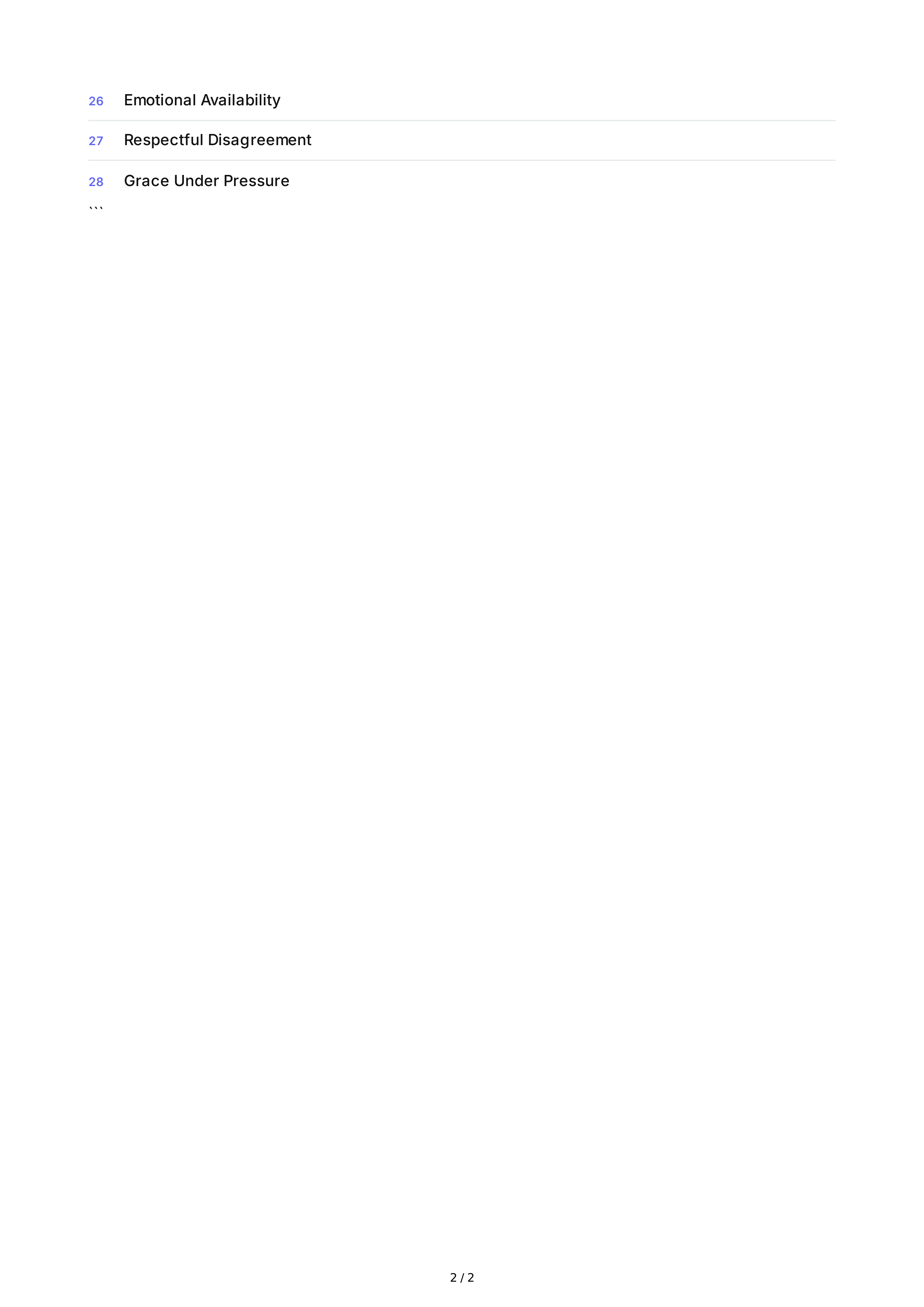 Empathy Soft Skills — page 2
