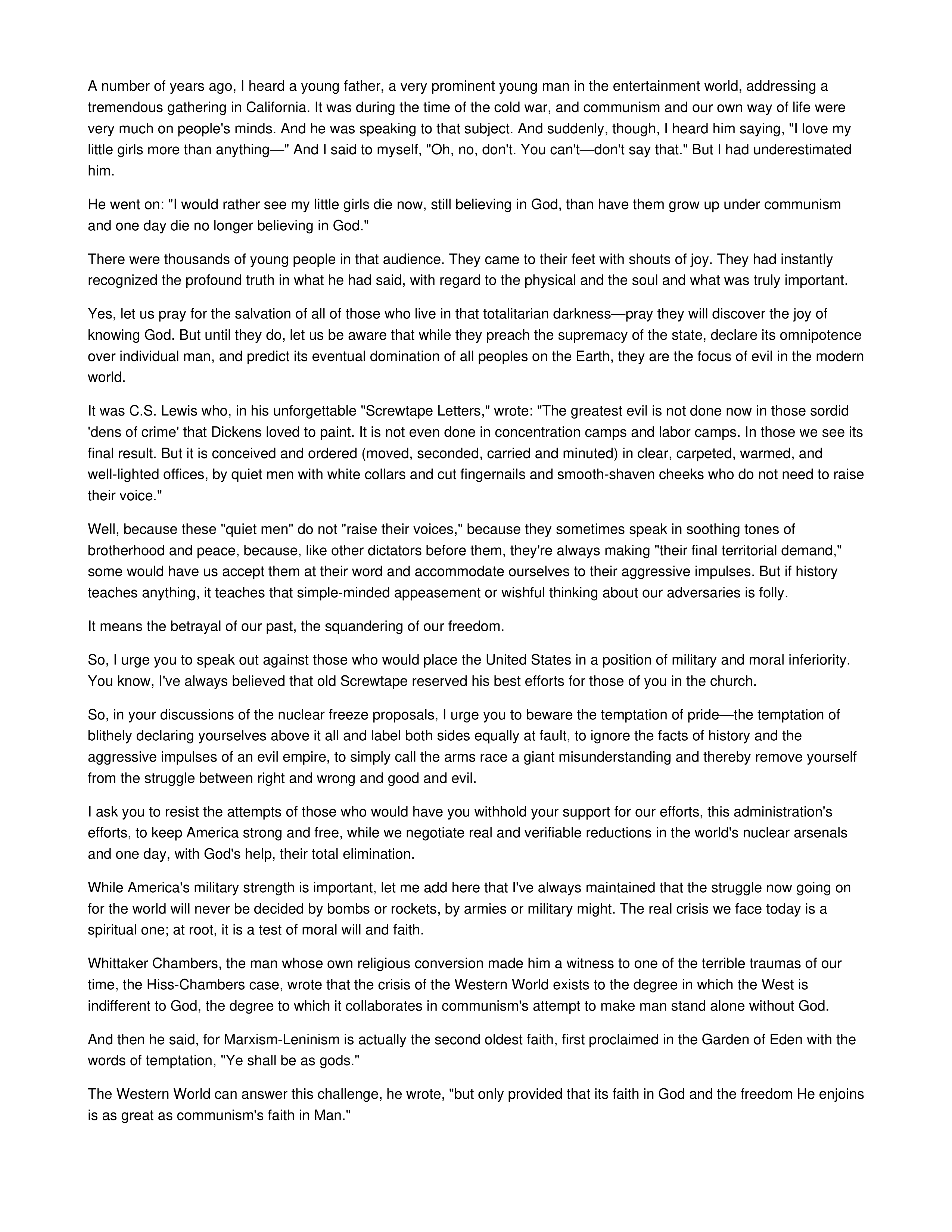 Evil Empire Persuasive Speech — page 5