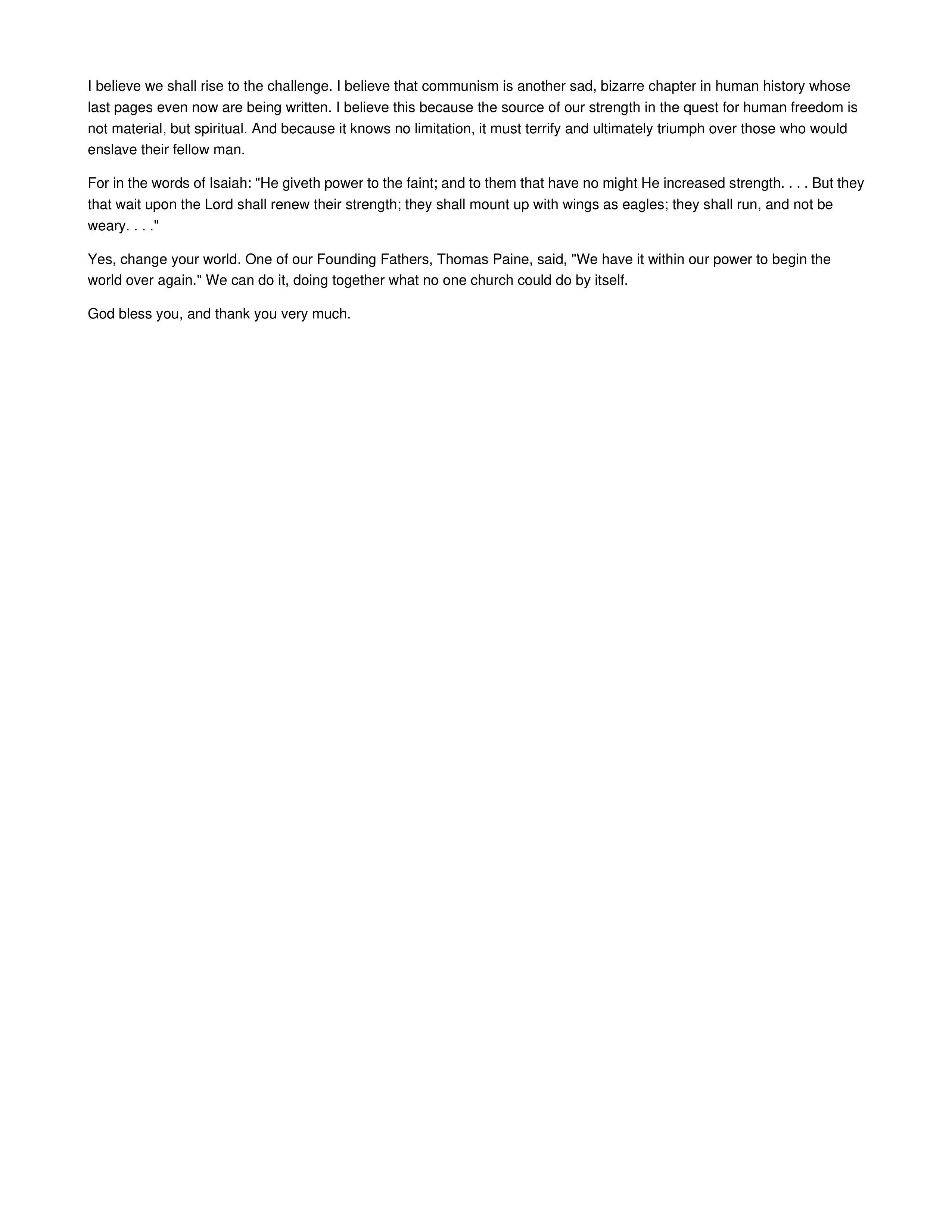 Evil Empire Persuasive Speech — page 6