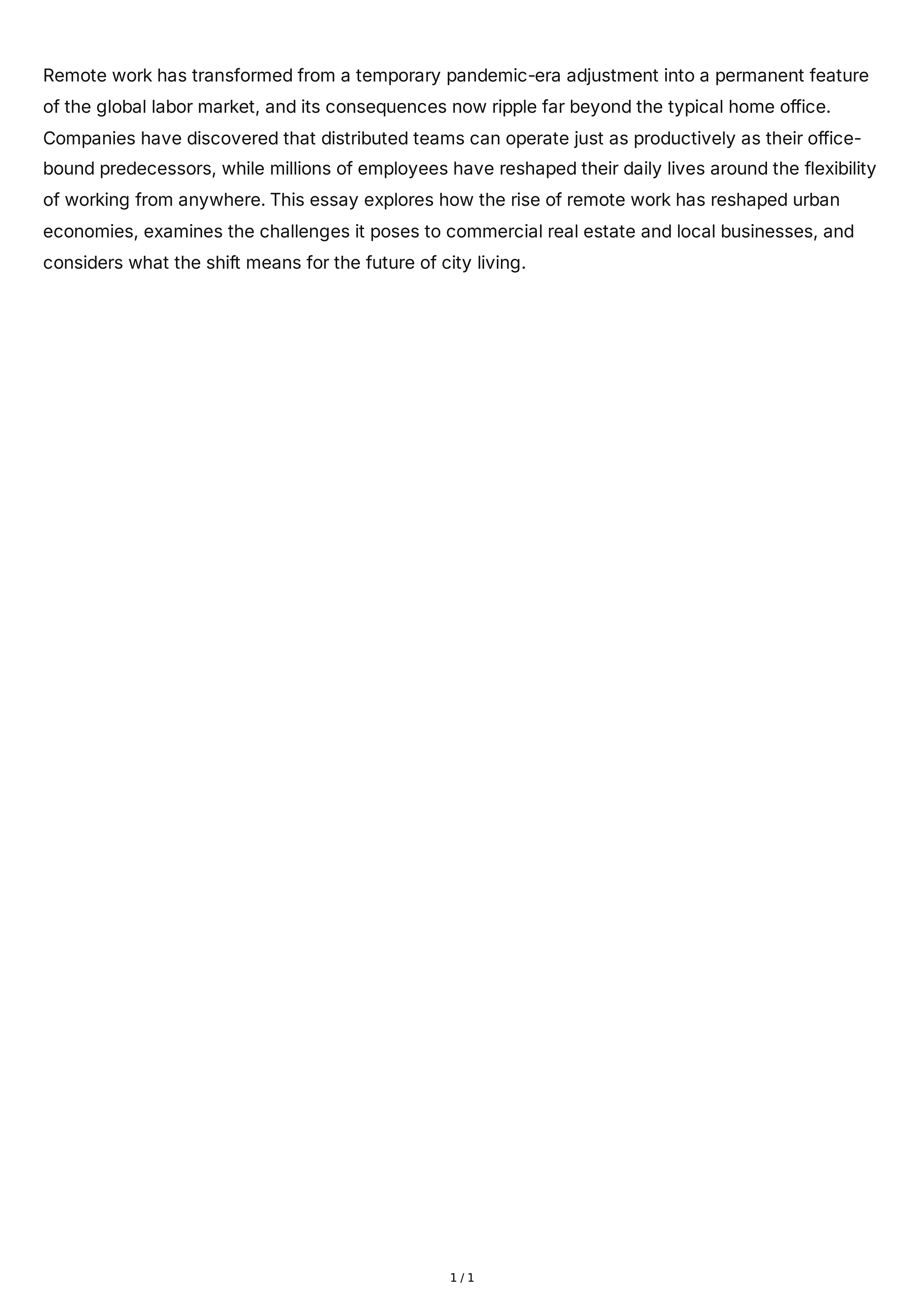 Expository Essay Introduction Paragraph — page 1