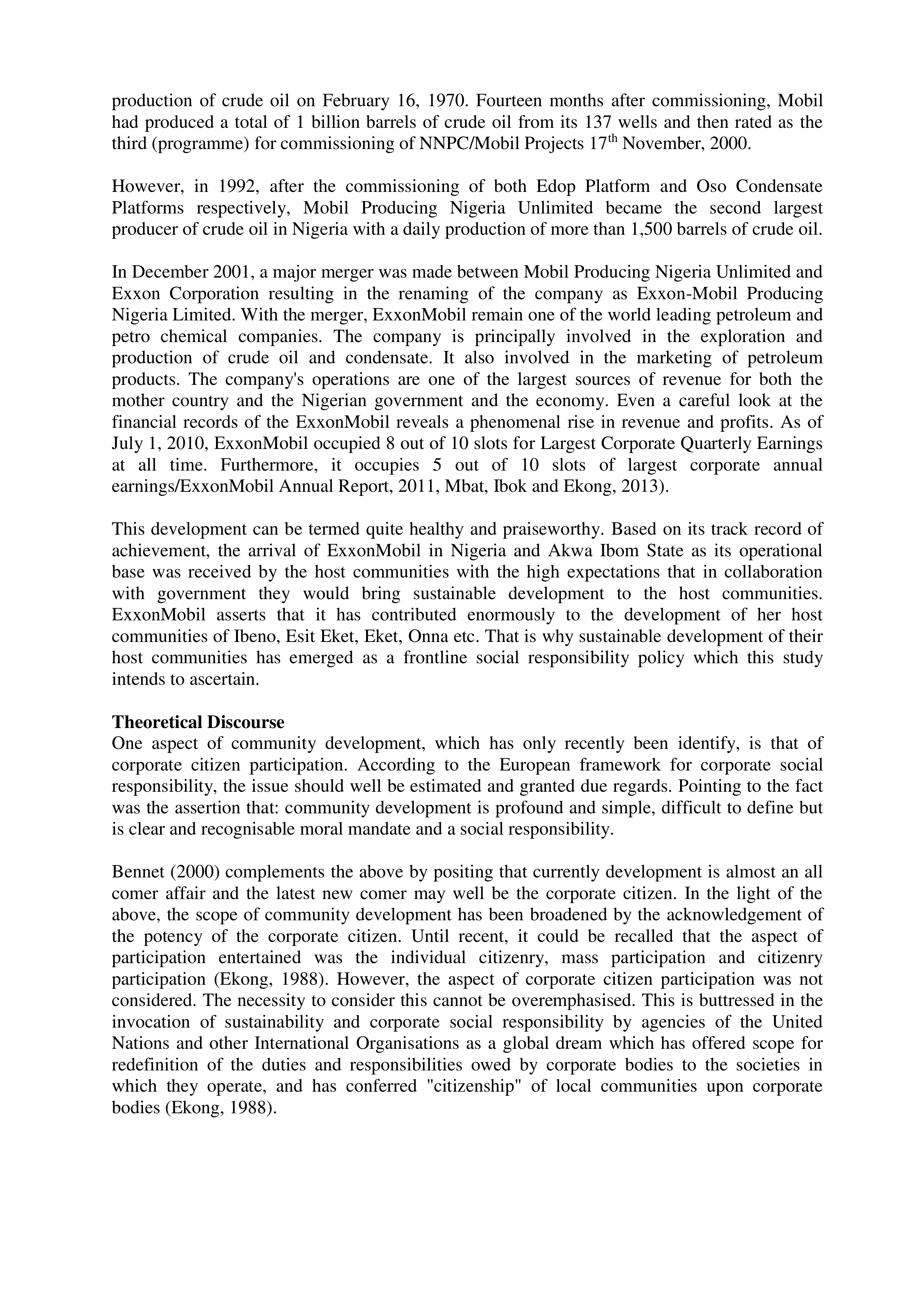 Exxon Mobil Case Study — page 2