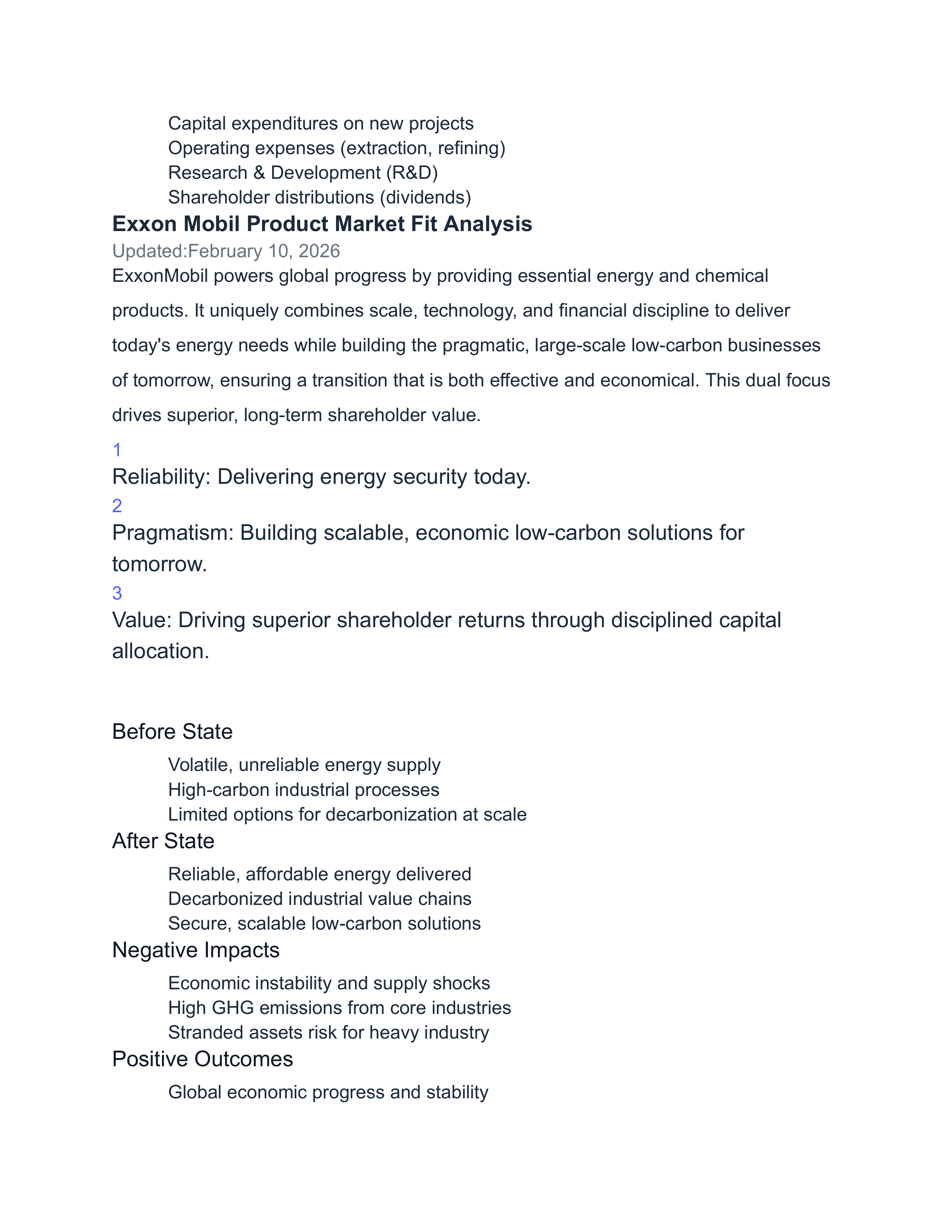 Exxon Mobil SWOT Analysis  — page 10
