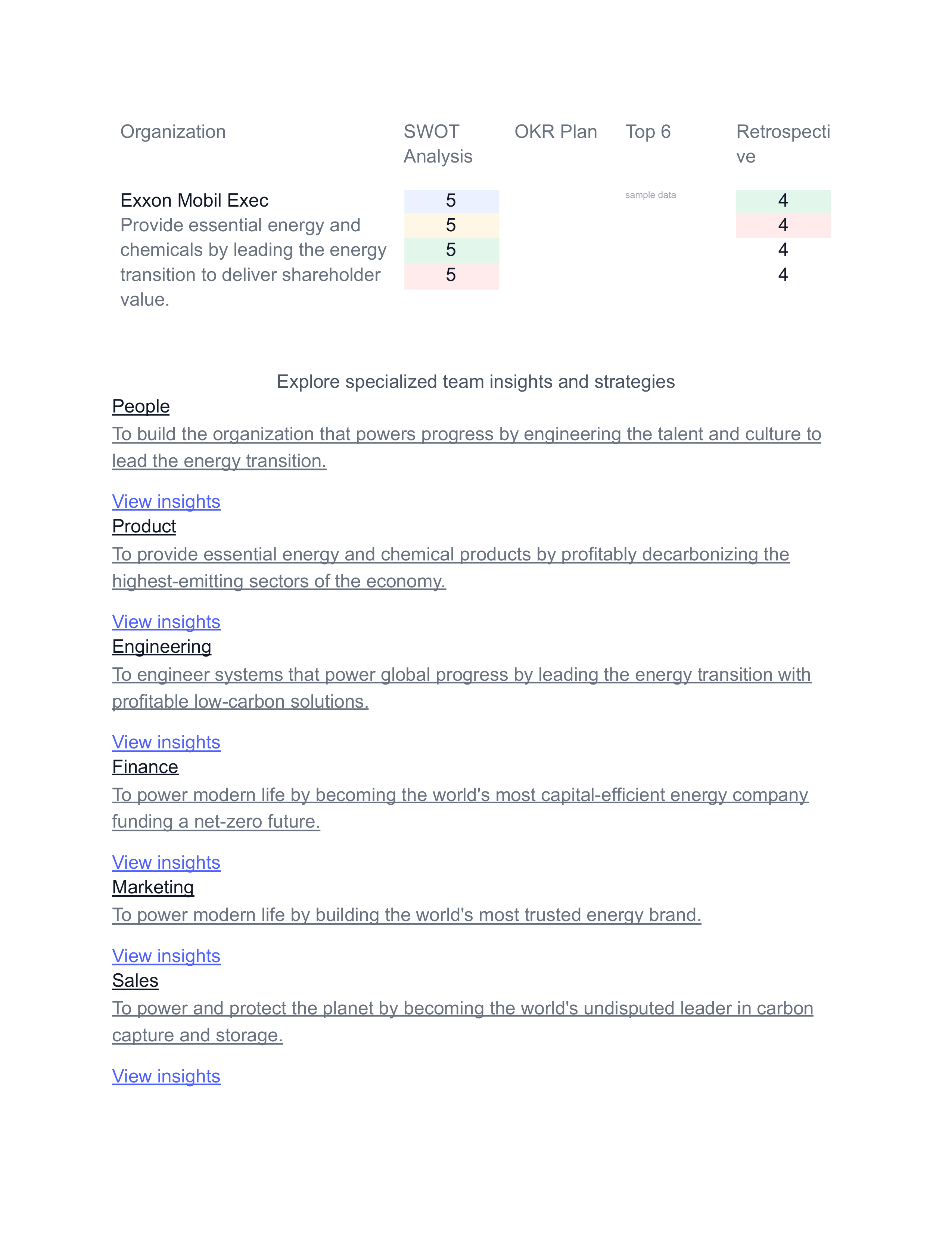 Exxon Mobil SWOT Analysis  — page 6