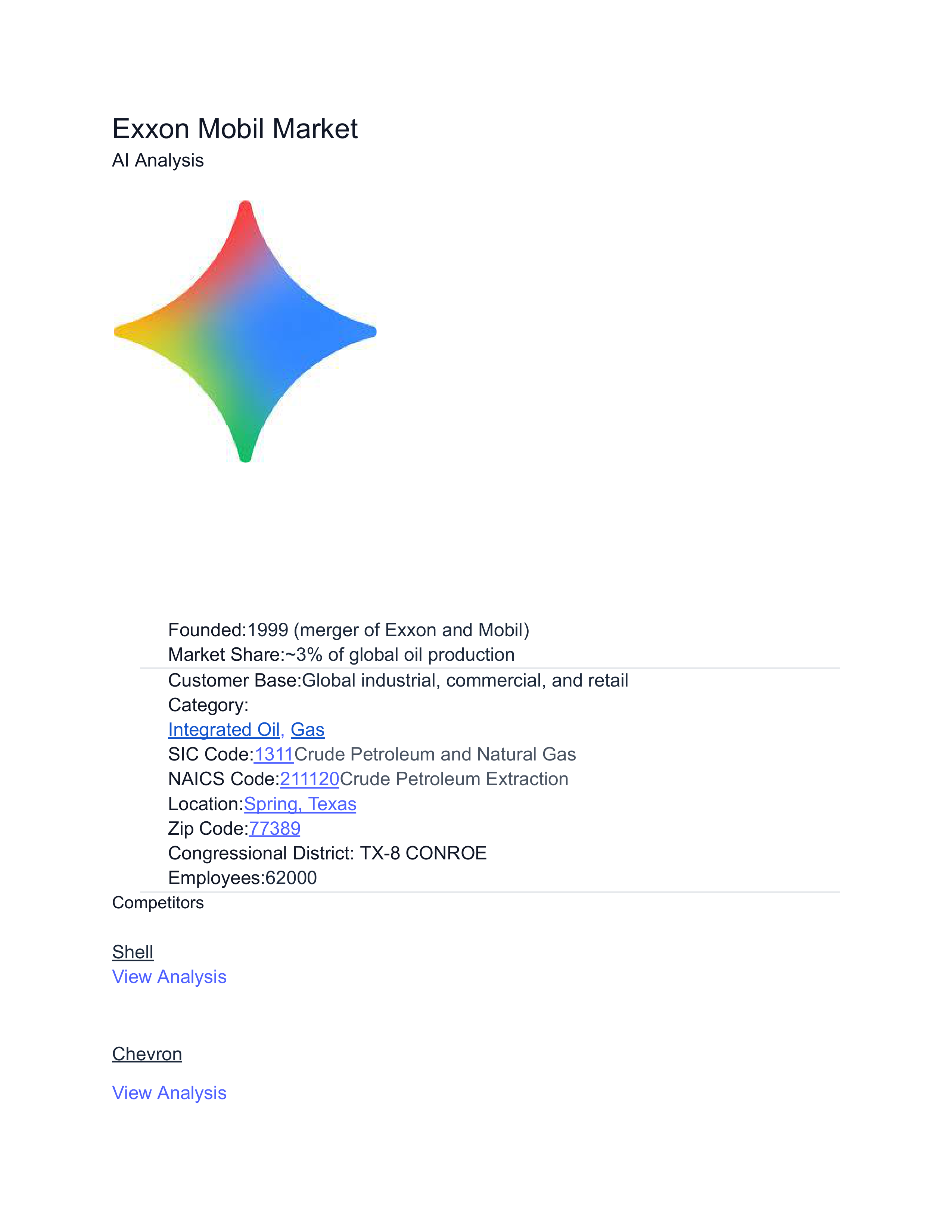 Exxon Mobil SWOT Analysis  — page 7
