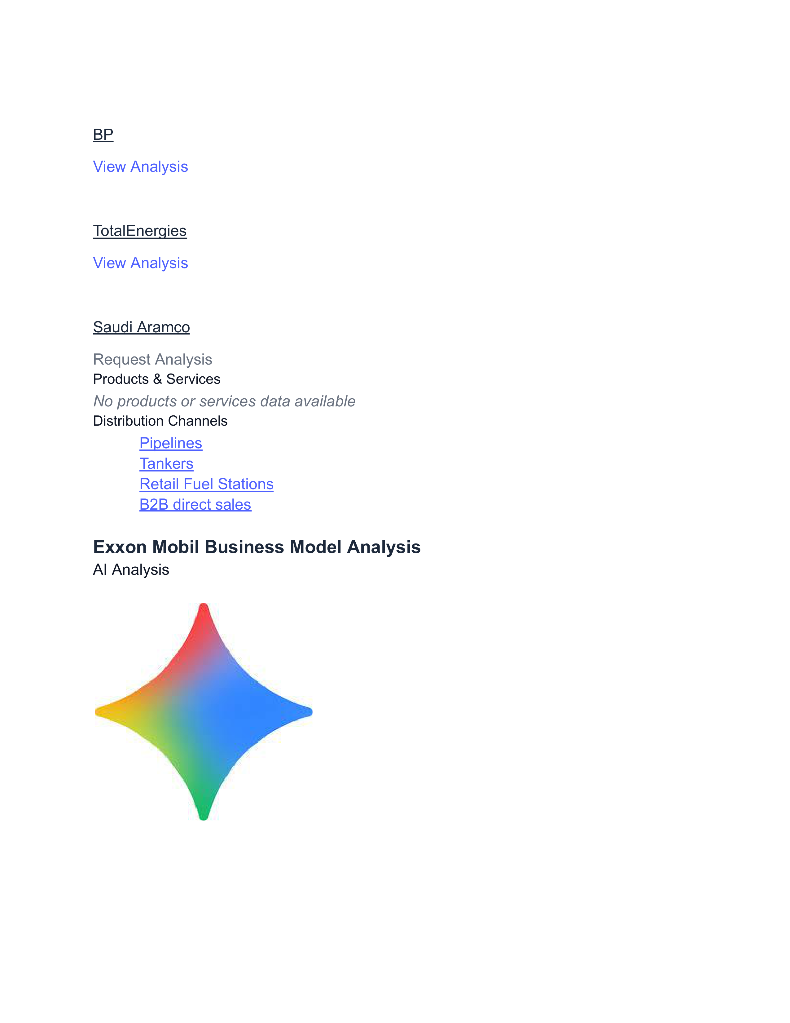 Exxon Mobil SWOT Analysis  — page 8