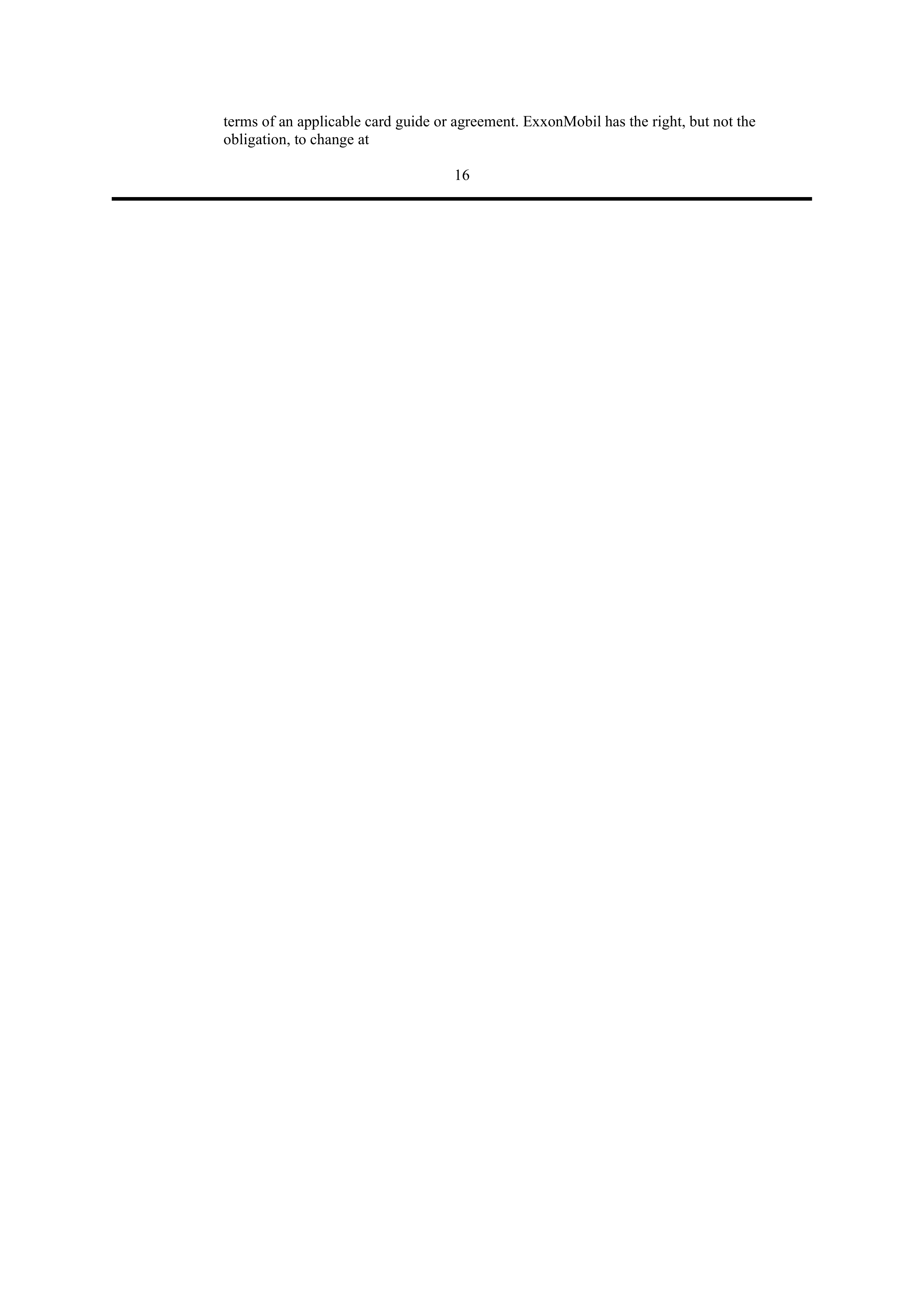 ExxonMobil Brand Fee Agreement — page 30