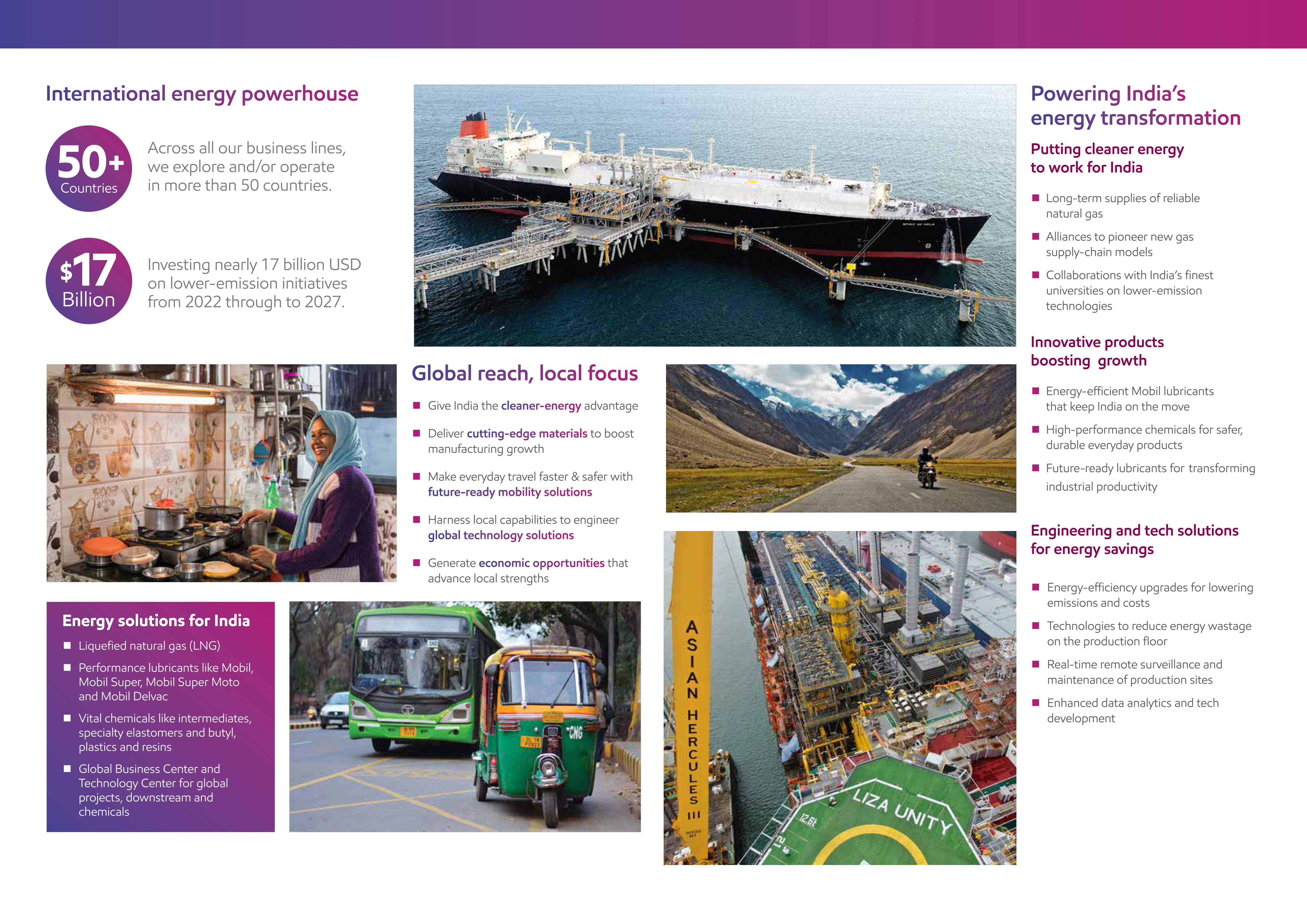 ExxonMobil Energy Solutions Brochure — page 2