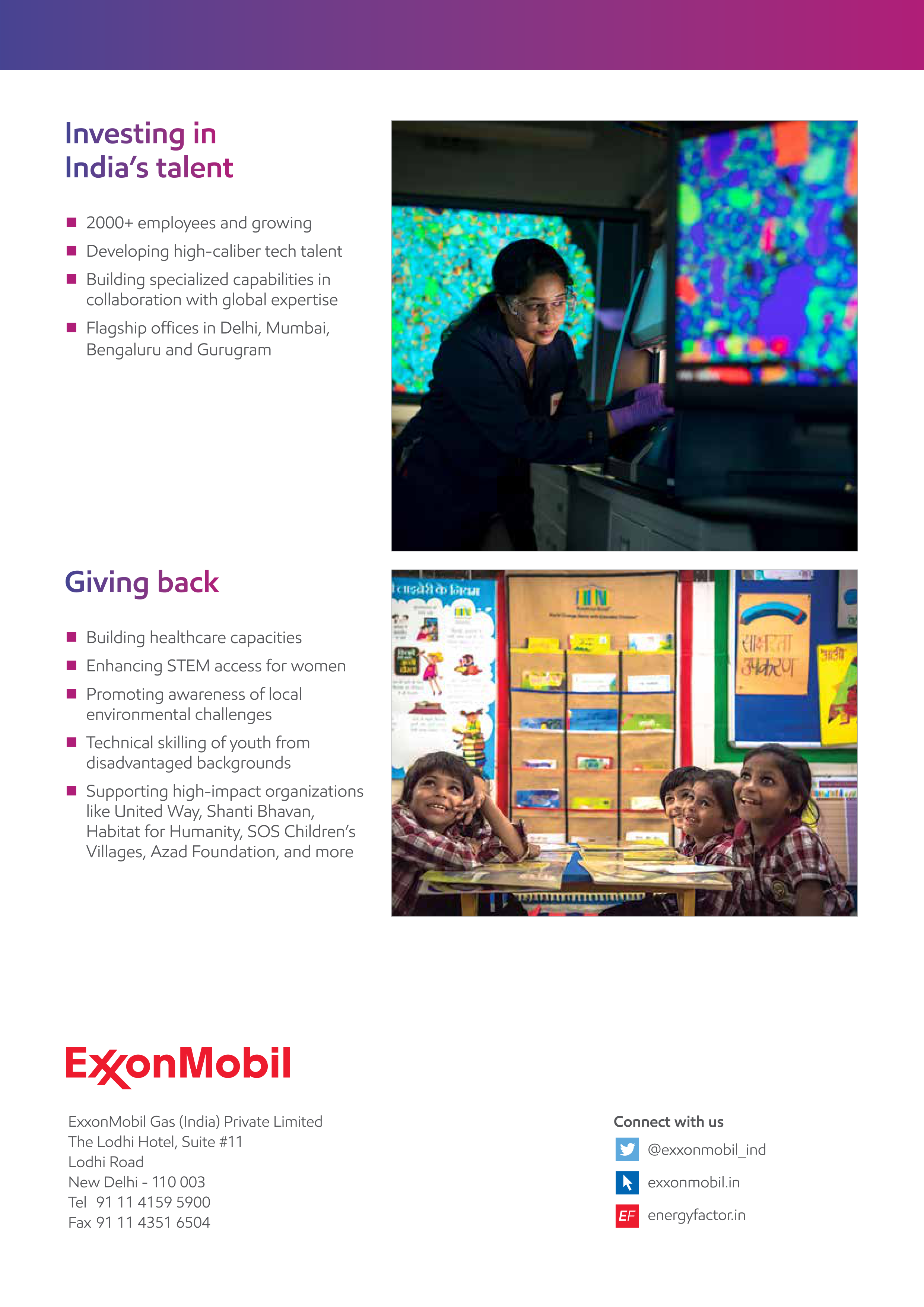 ExxonMobil Energy Solutions Brochure — page 3