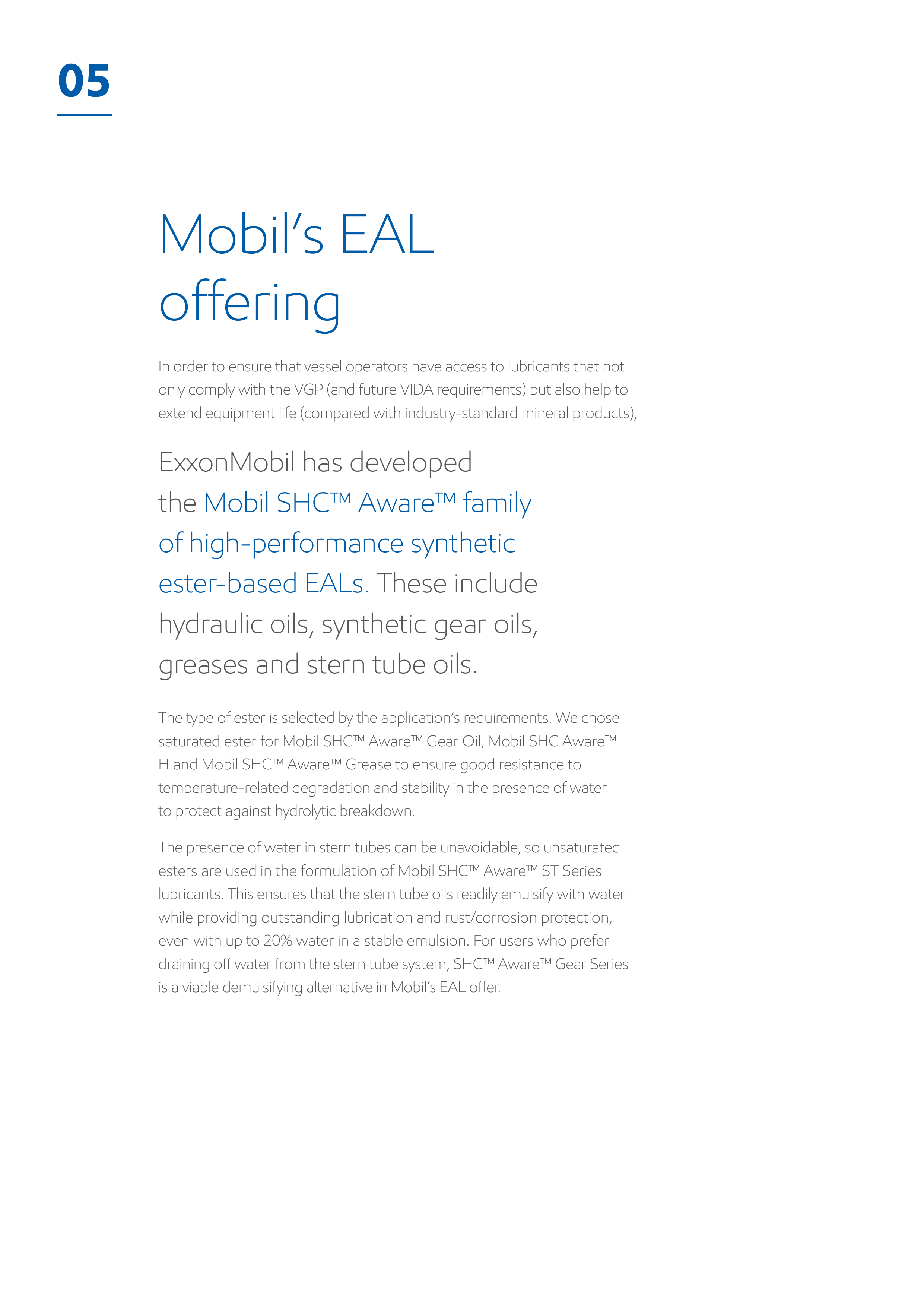 ExxonMobil Environmentally Acceptable Lubricants Guide — page 12