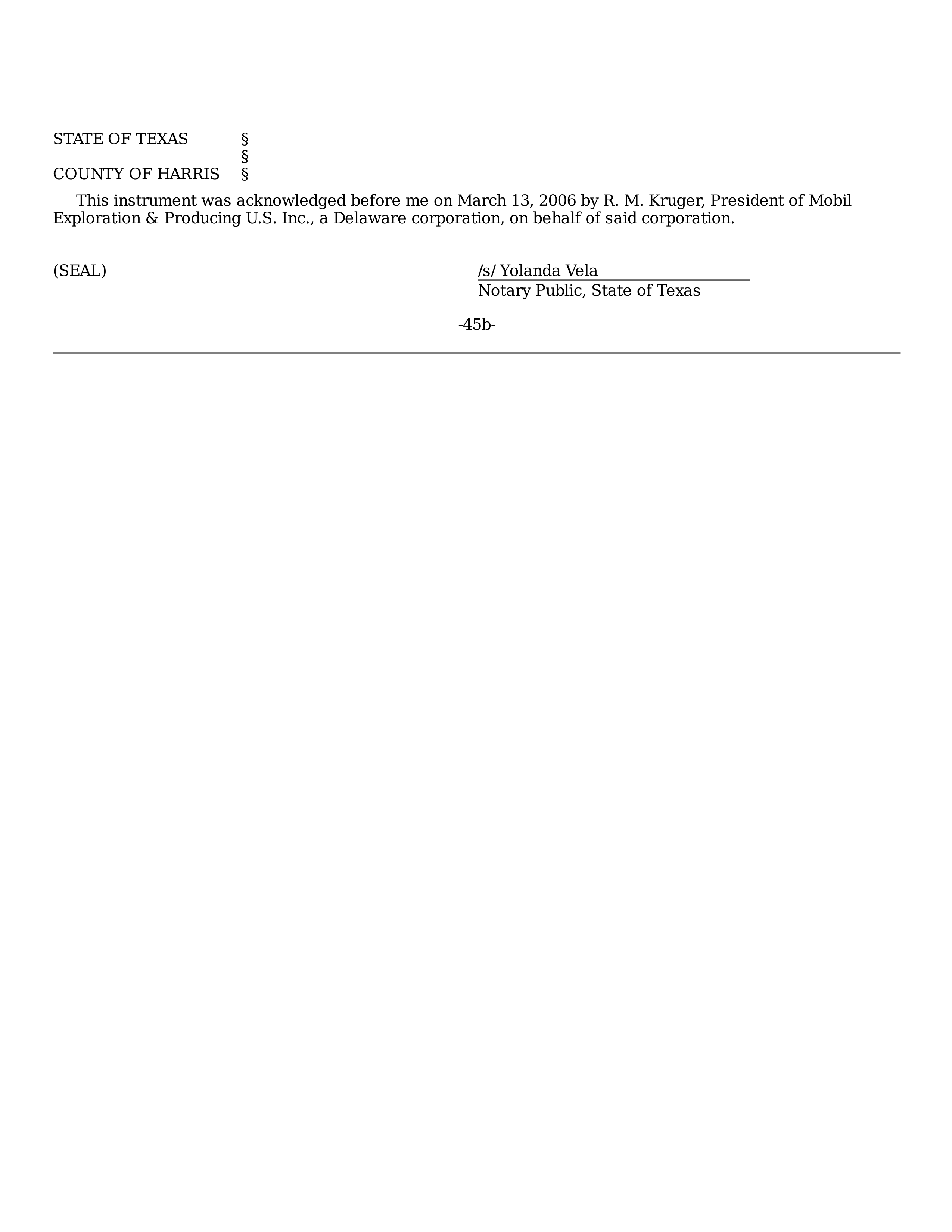 ExxonMobil Purchase and Sale Agreement — page 46