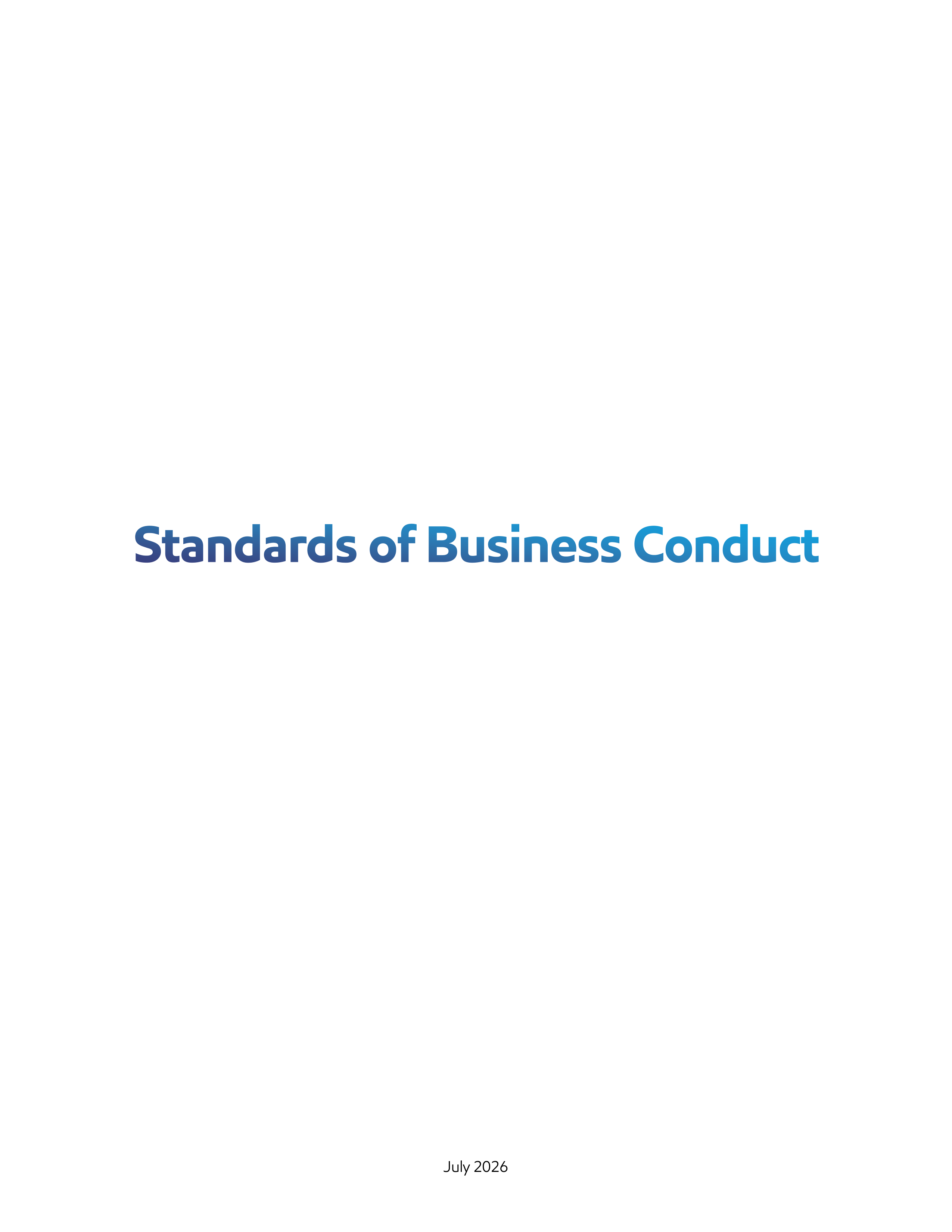 ExxonMobil Standards of Business Conduct Handbook — page 1