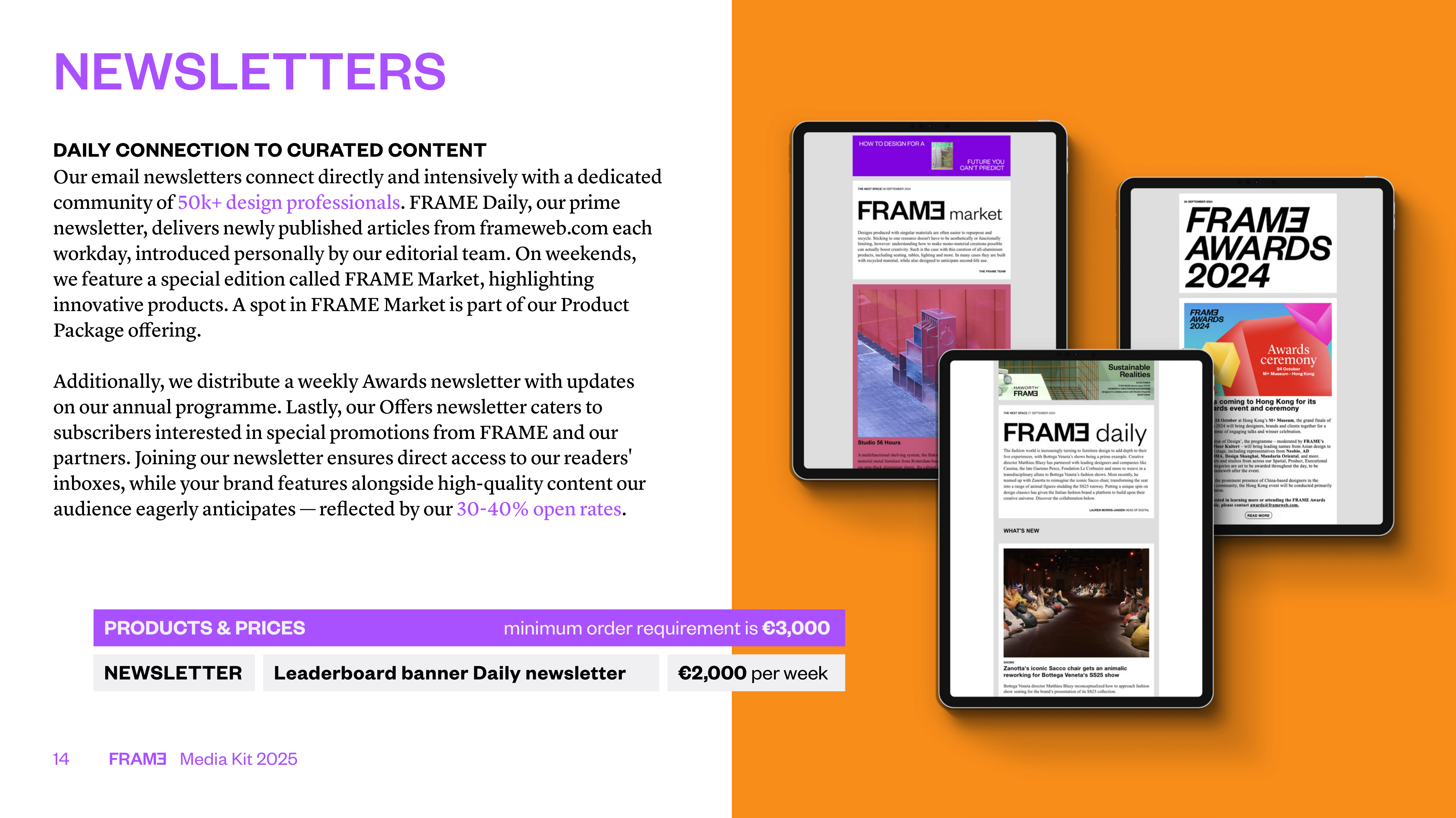 FRAME Media Kit — page 14