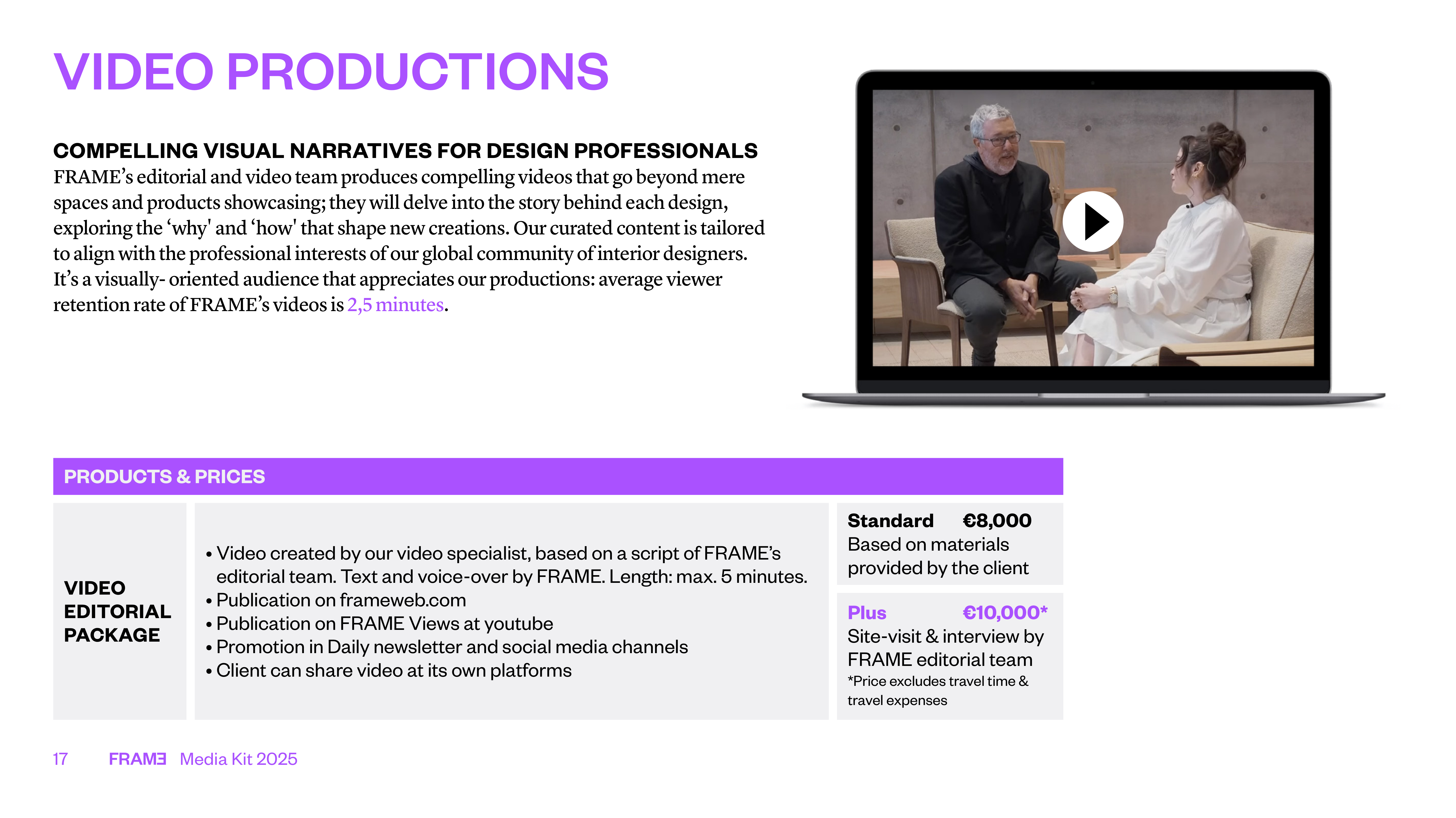 FRAME Media Kit — page 17