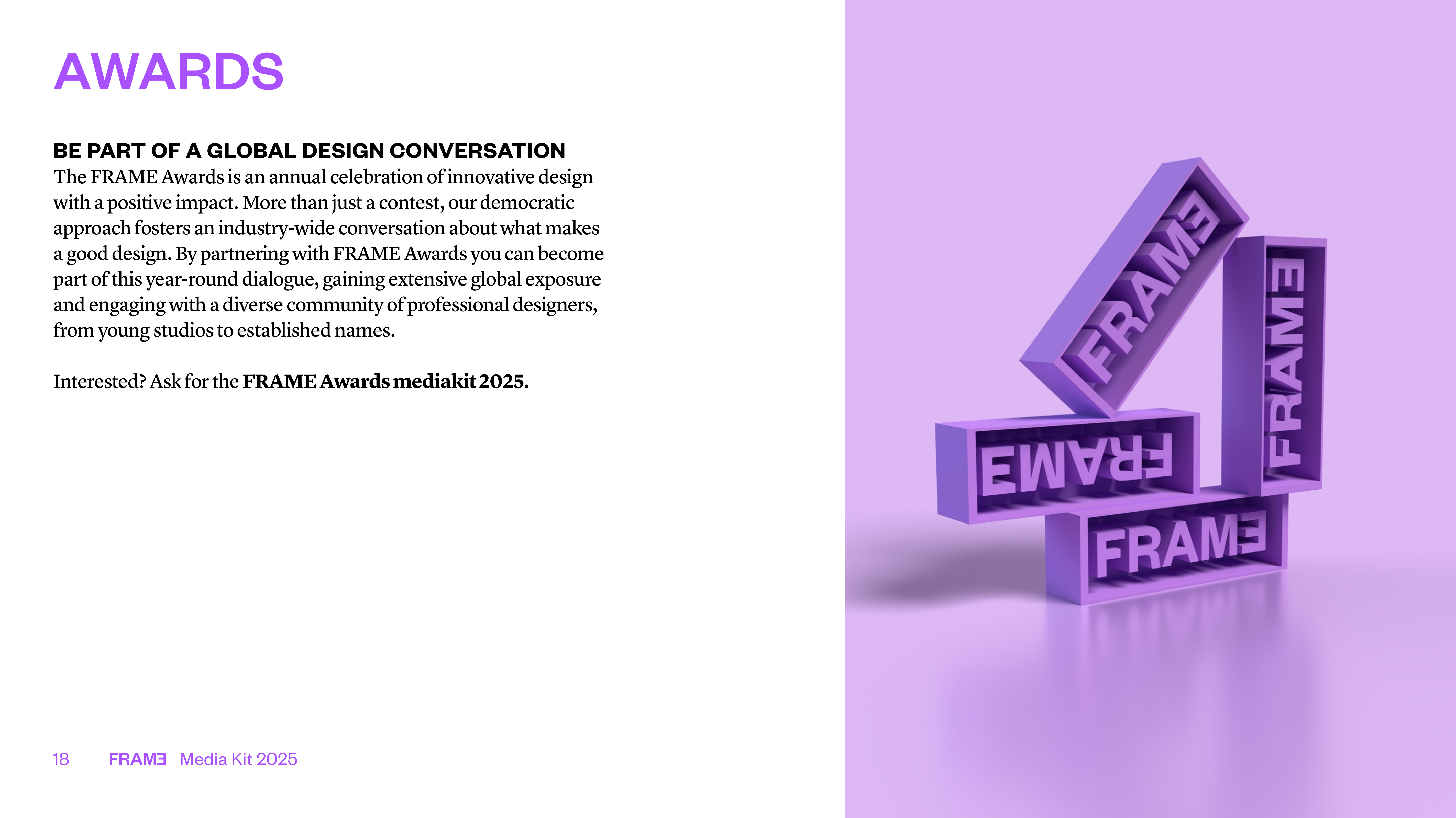 FRAME Media Kit — page 18
