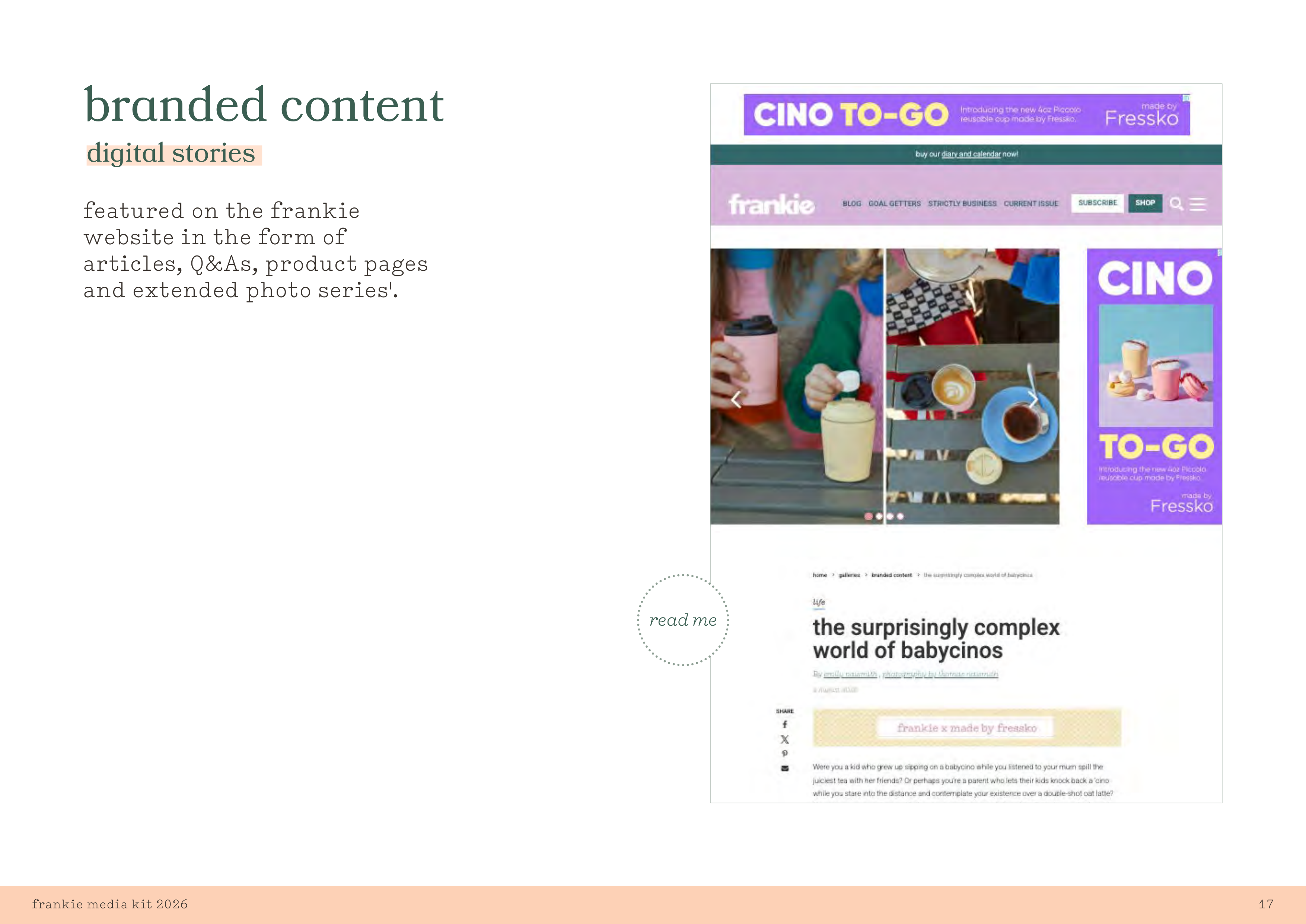 FRANKIE Media Kit — page 17