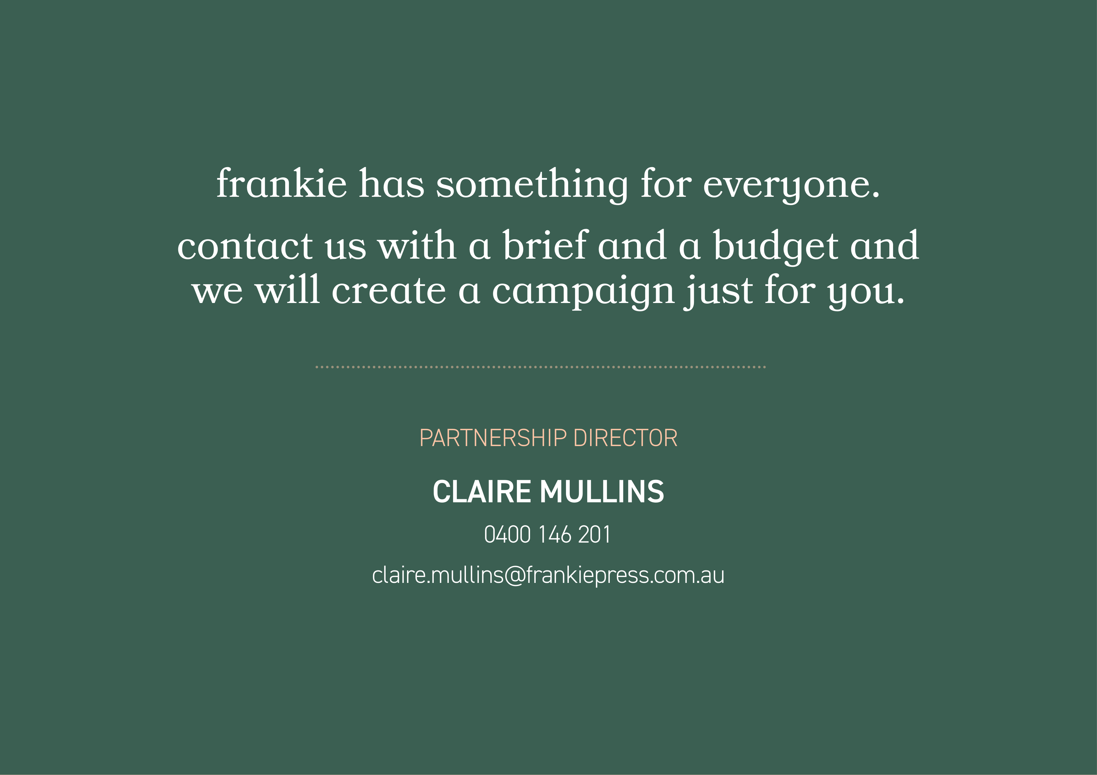 FRANKIE Media Kit — page 23