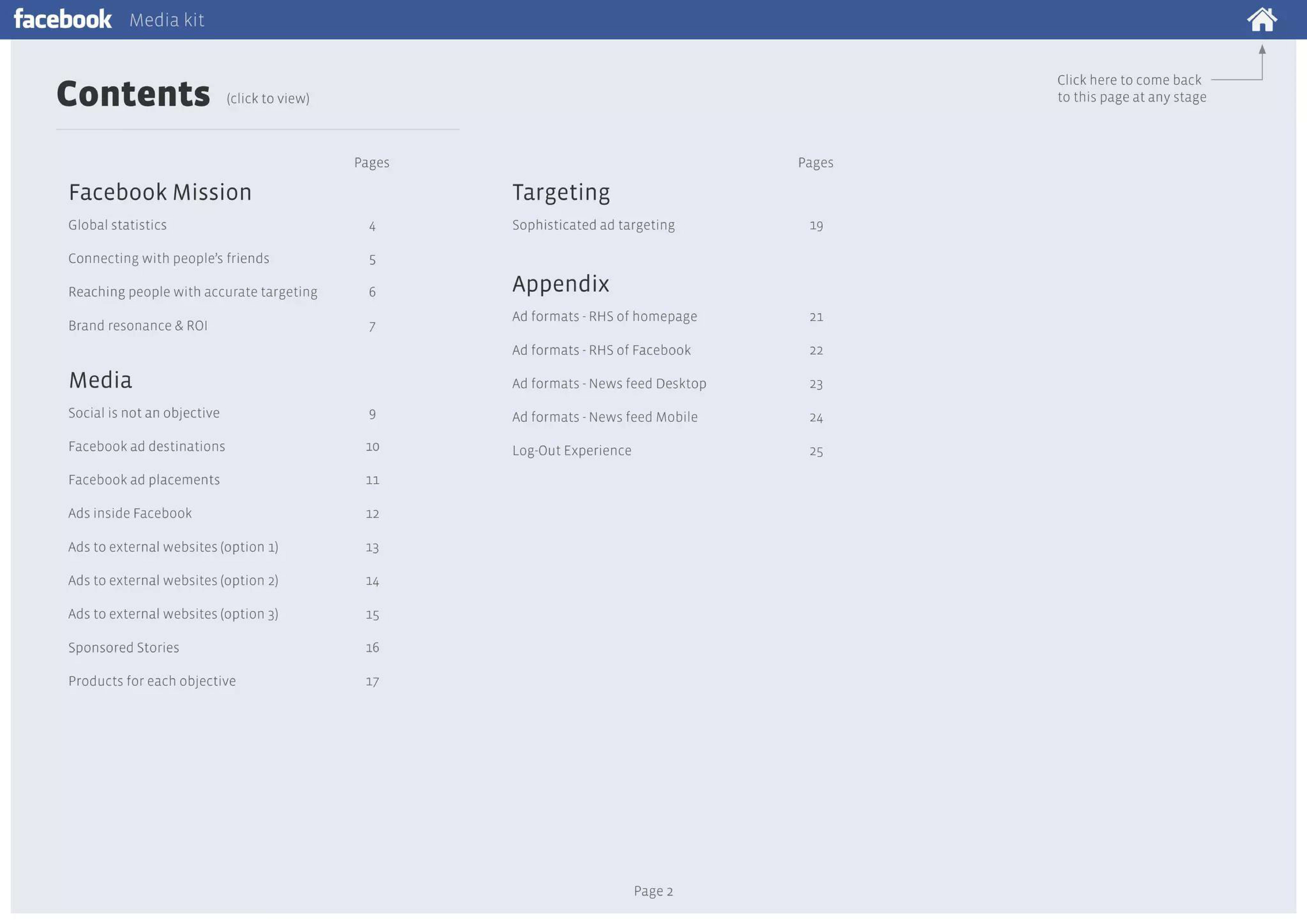 Facebook Media Kit — page 2
