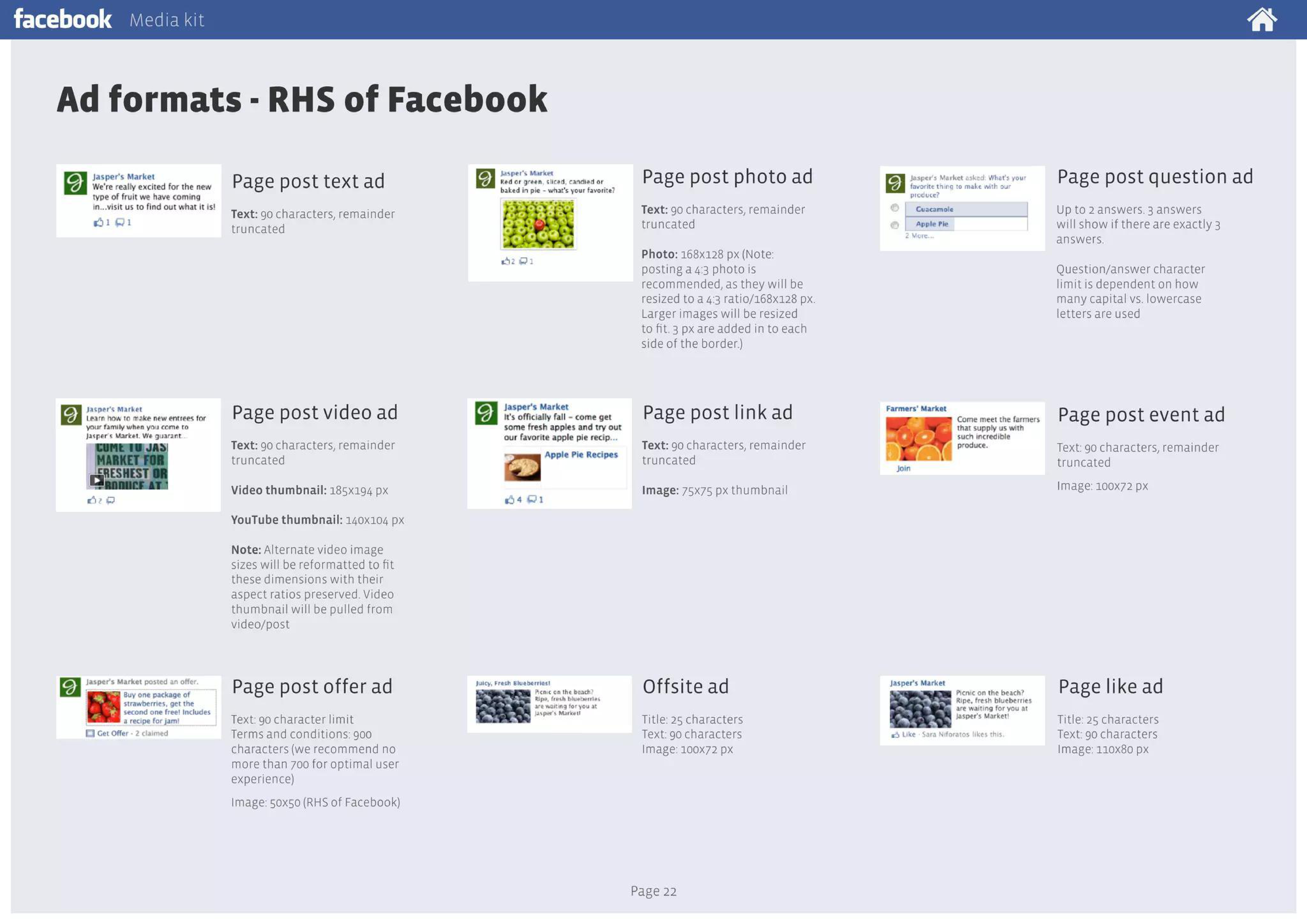 Facebook Media Kit — page 22