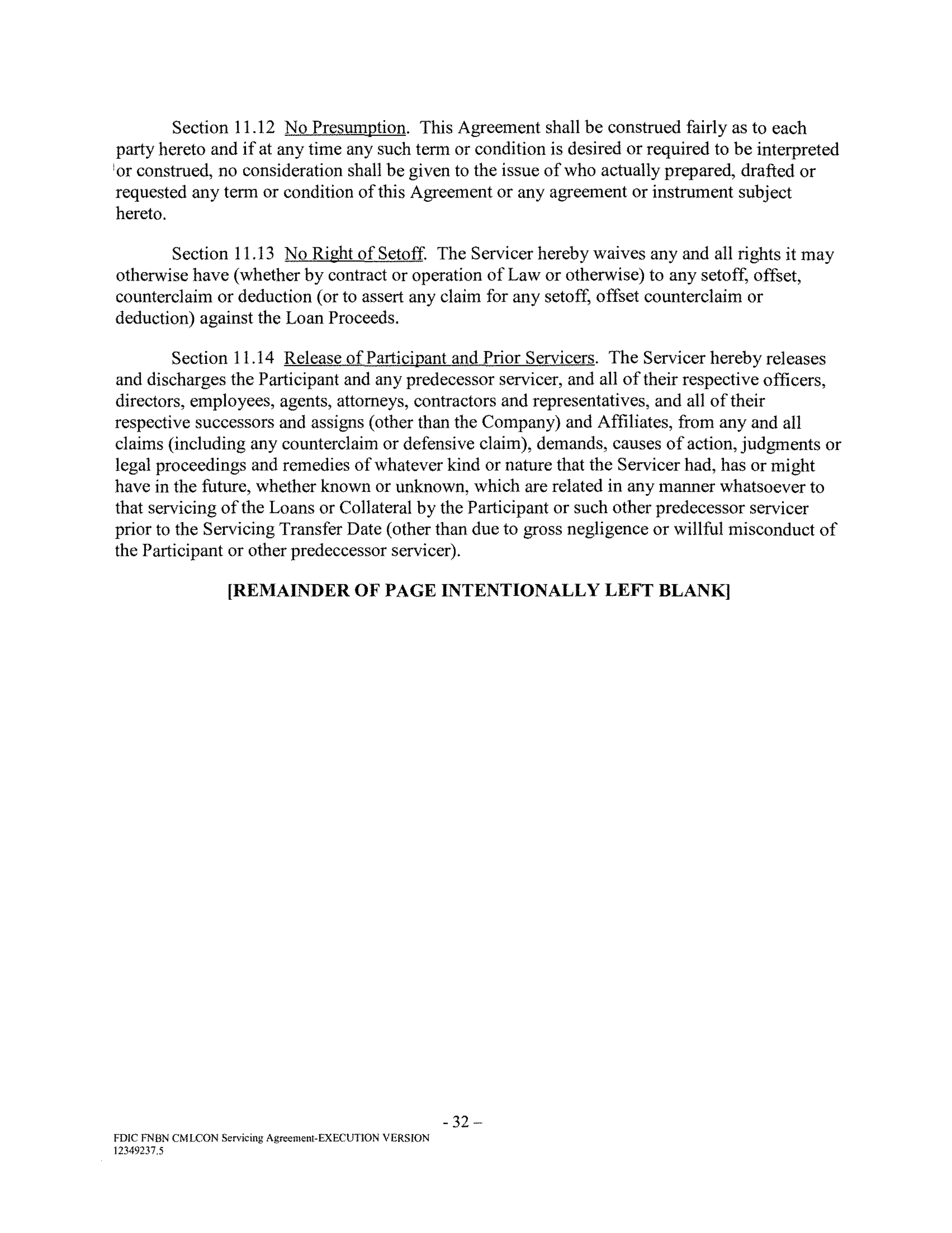Fannie Mae Commercial Mortgage Loan Servicing Agreement — page 36