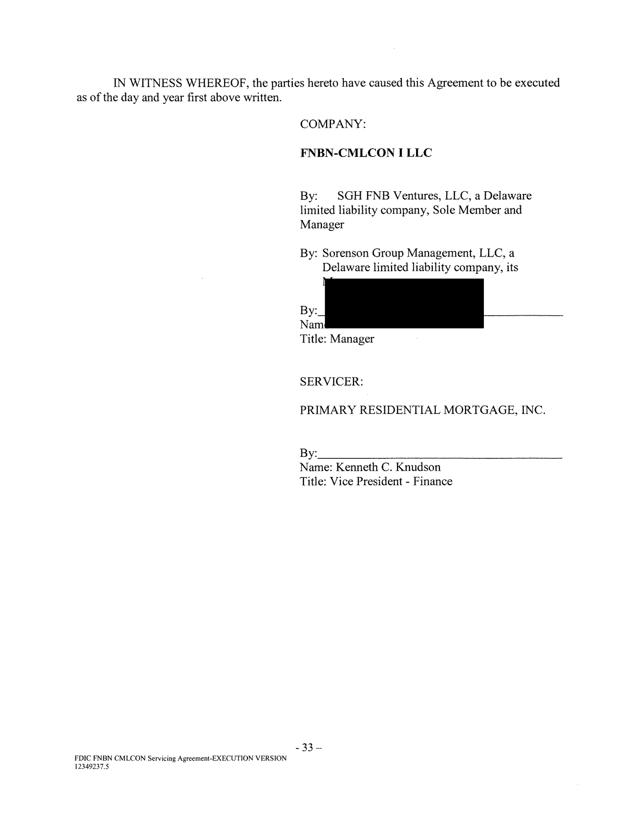 Fannie Mae Commercial Mortgage Loan Servicing Agreement — page 37