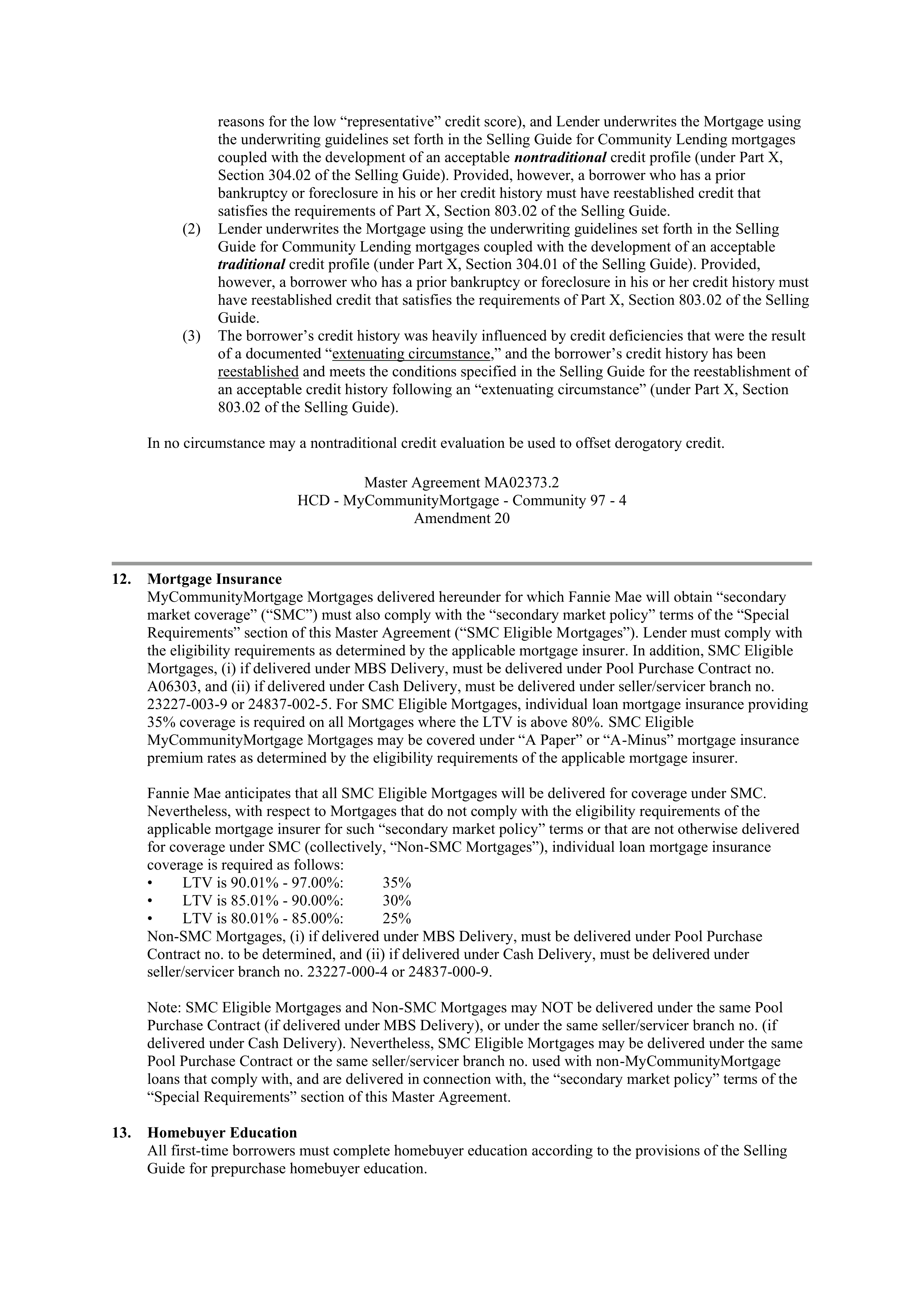 Fannie Mae Master Agreement — page 37