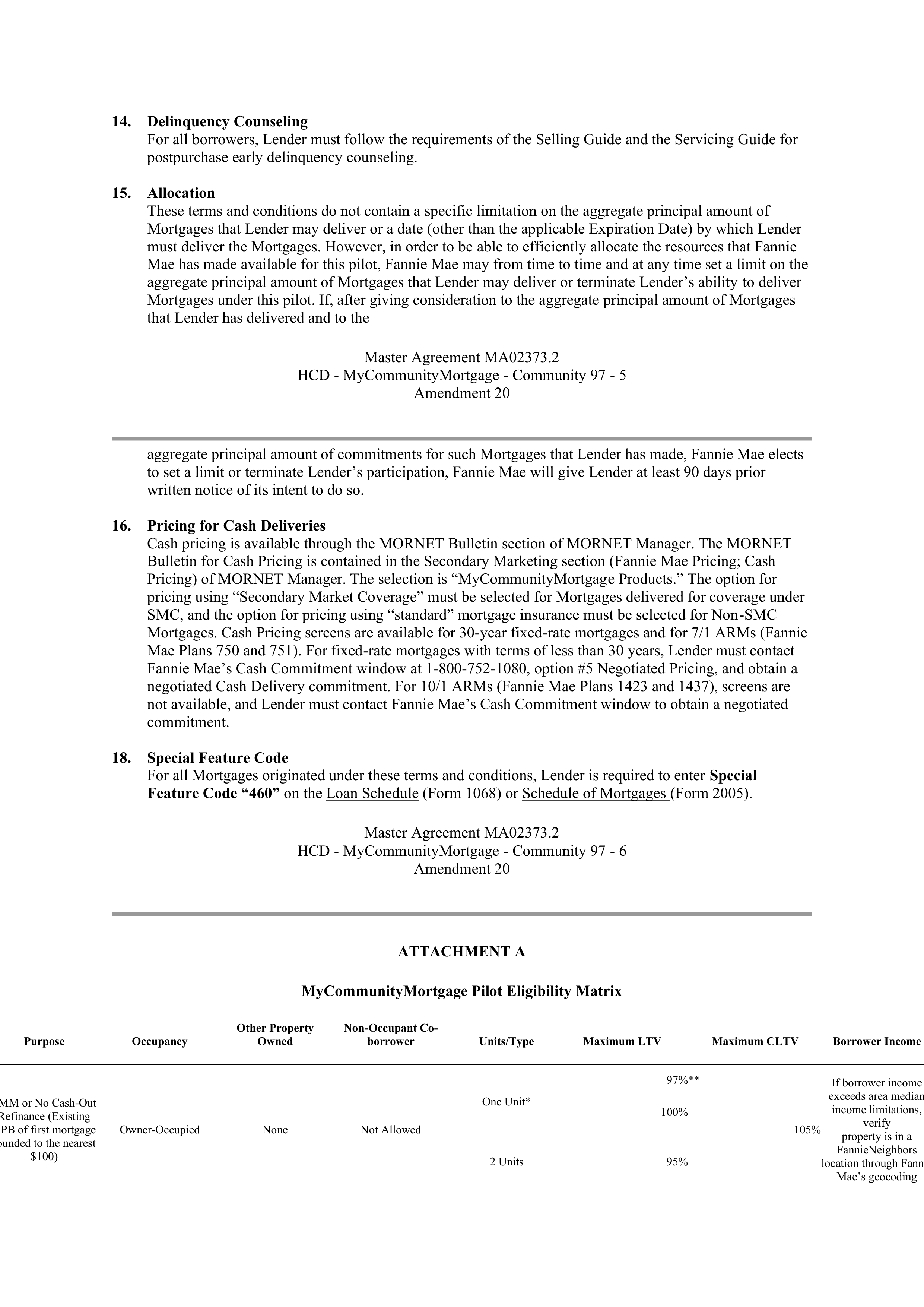 Fannie Mae Master Agreement — page 38
