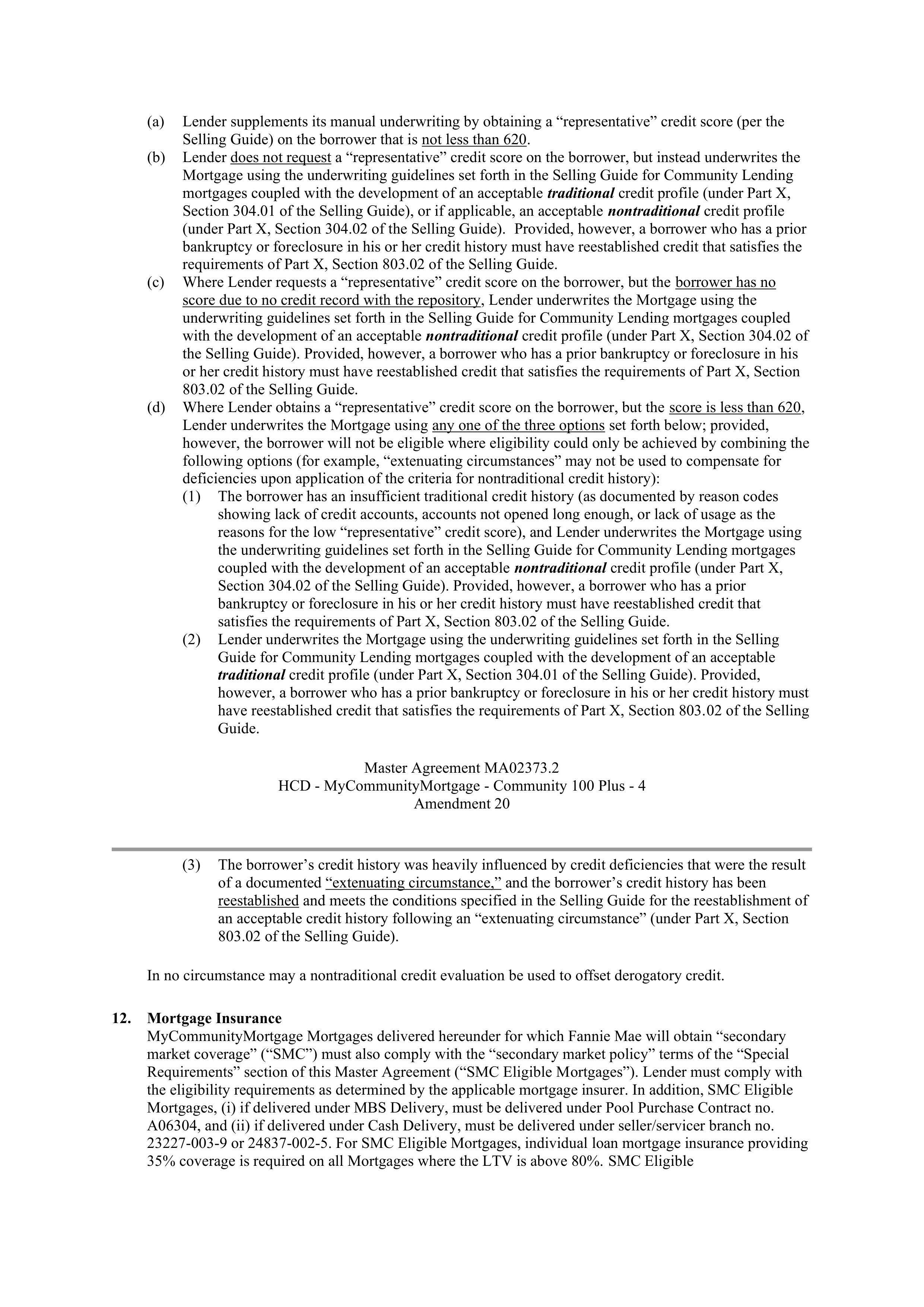 Fannie Mae Master Agreement — page 42