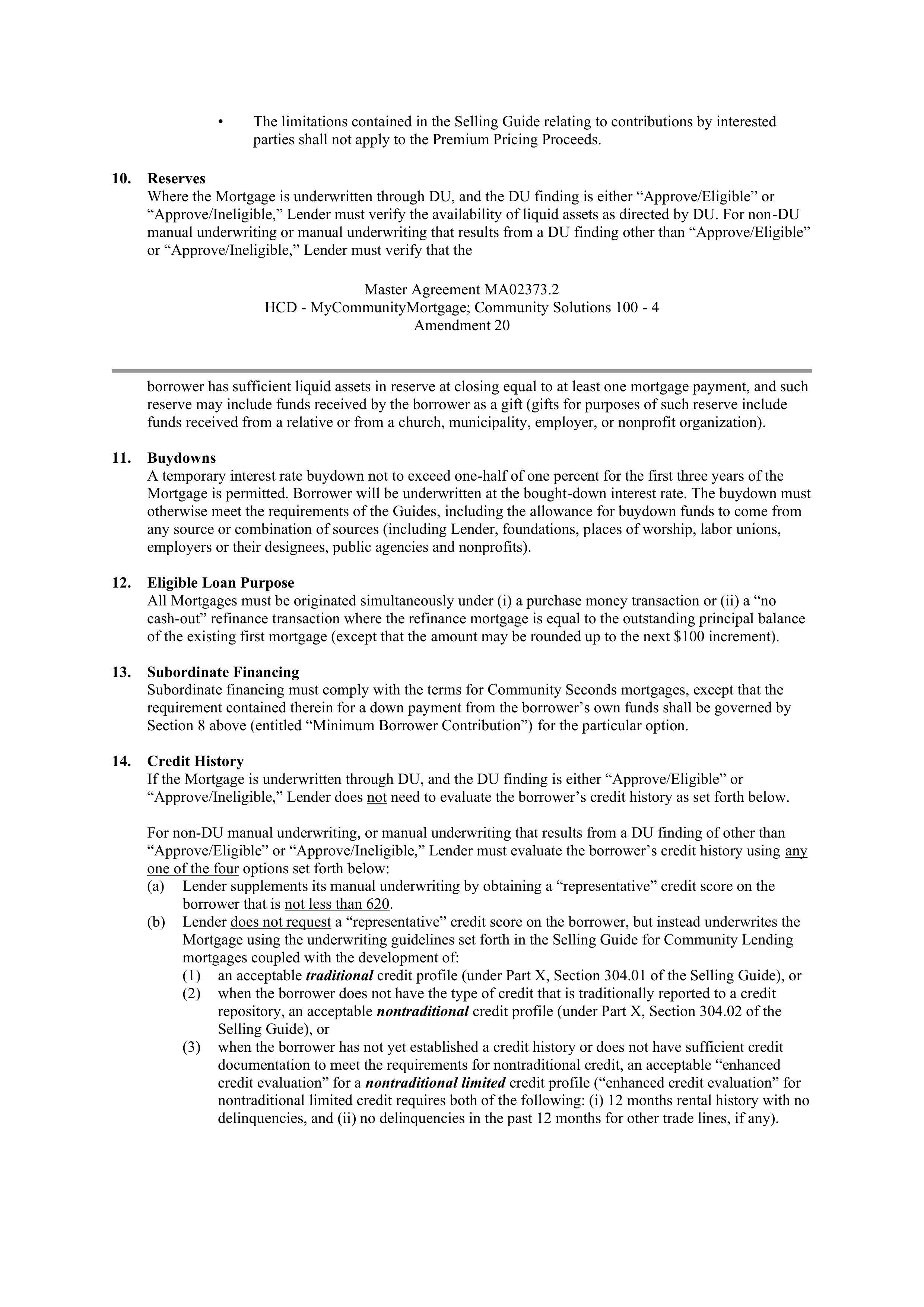 Fannie Mae Master Agreement — page 48