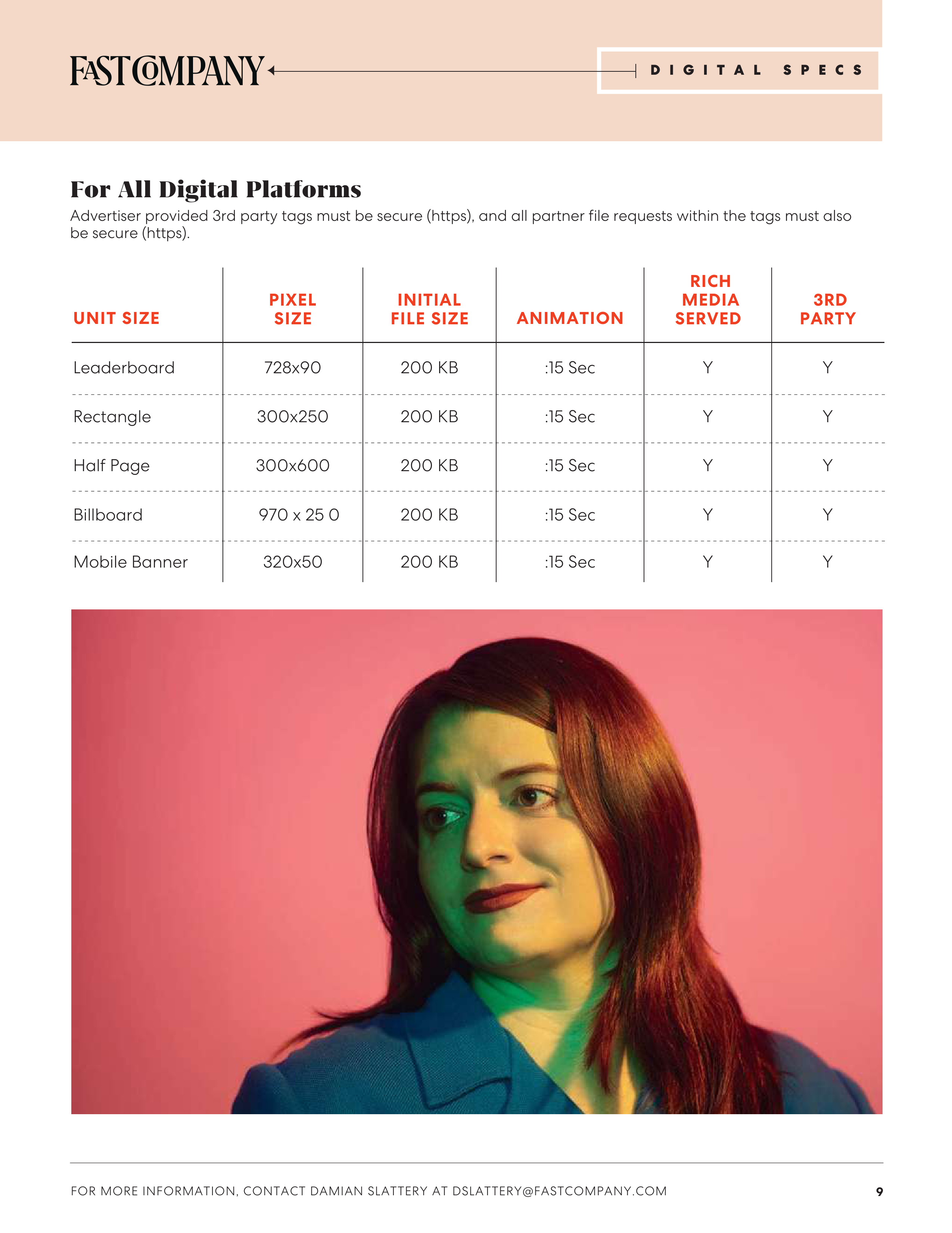 Fast Company Media Kit — page 9