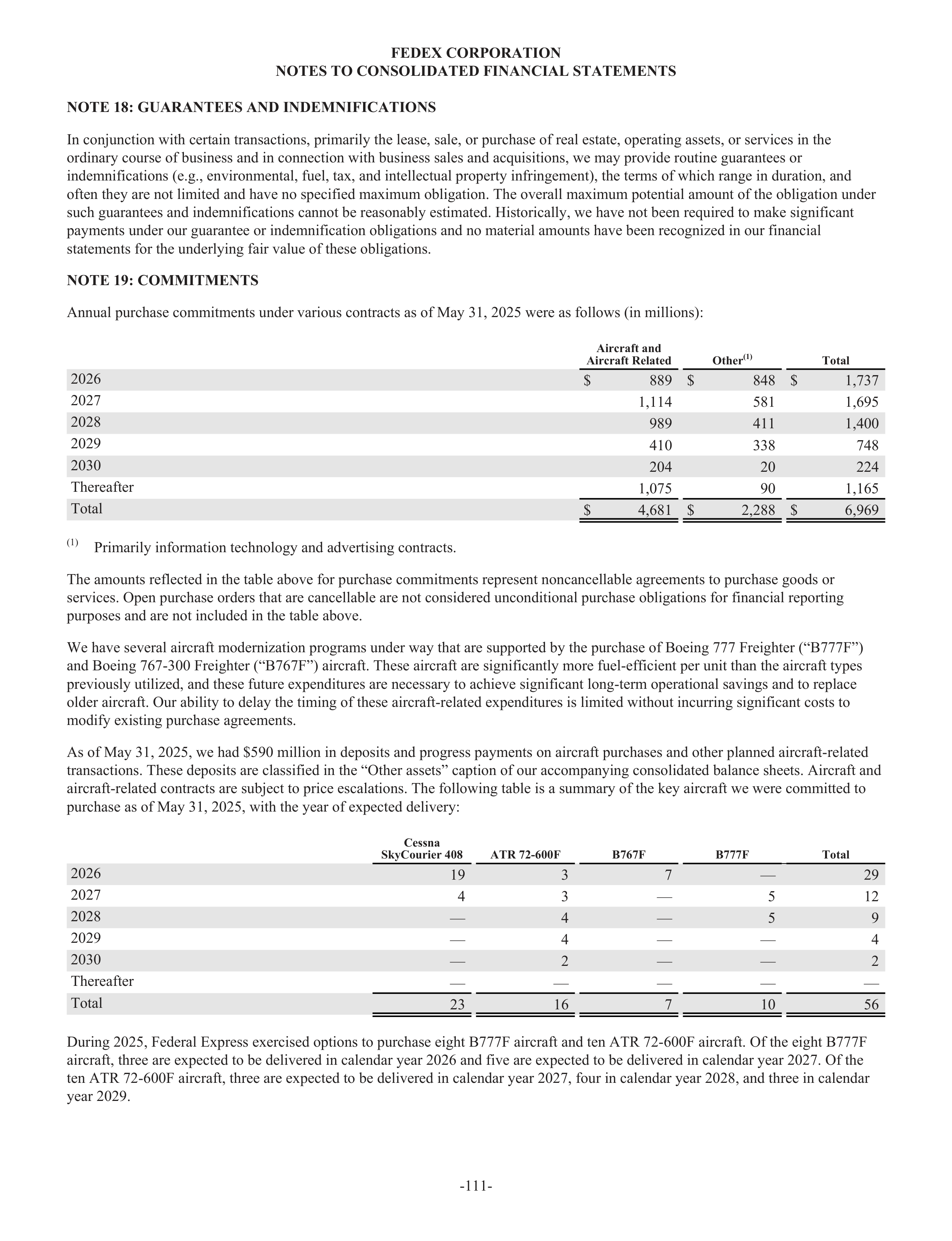 FedEx Annual Report — page 119