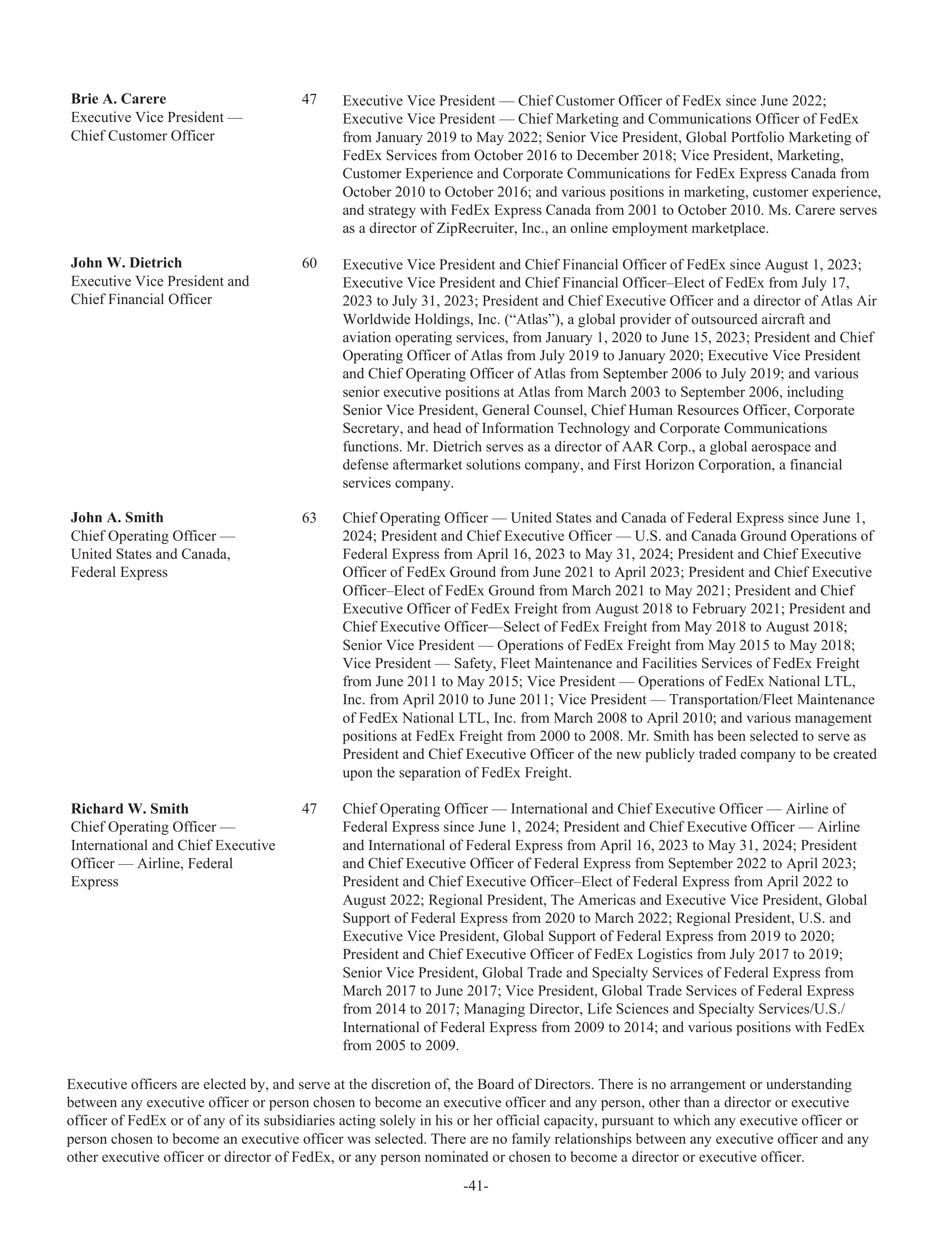 FedEx Annual Report — page 49