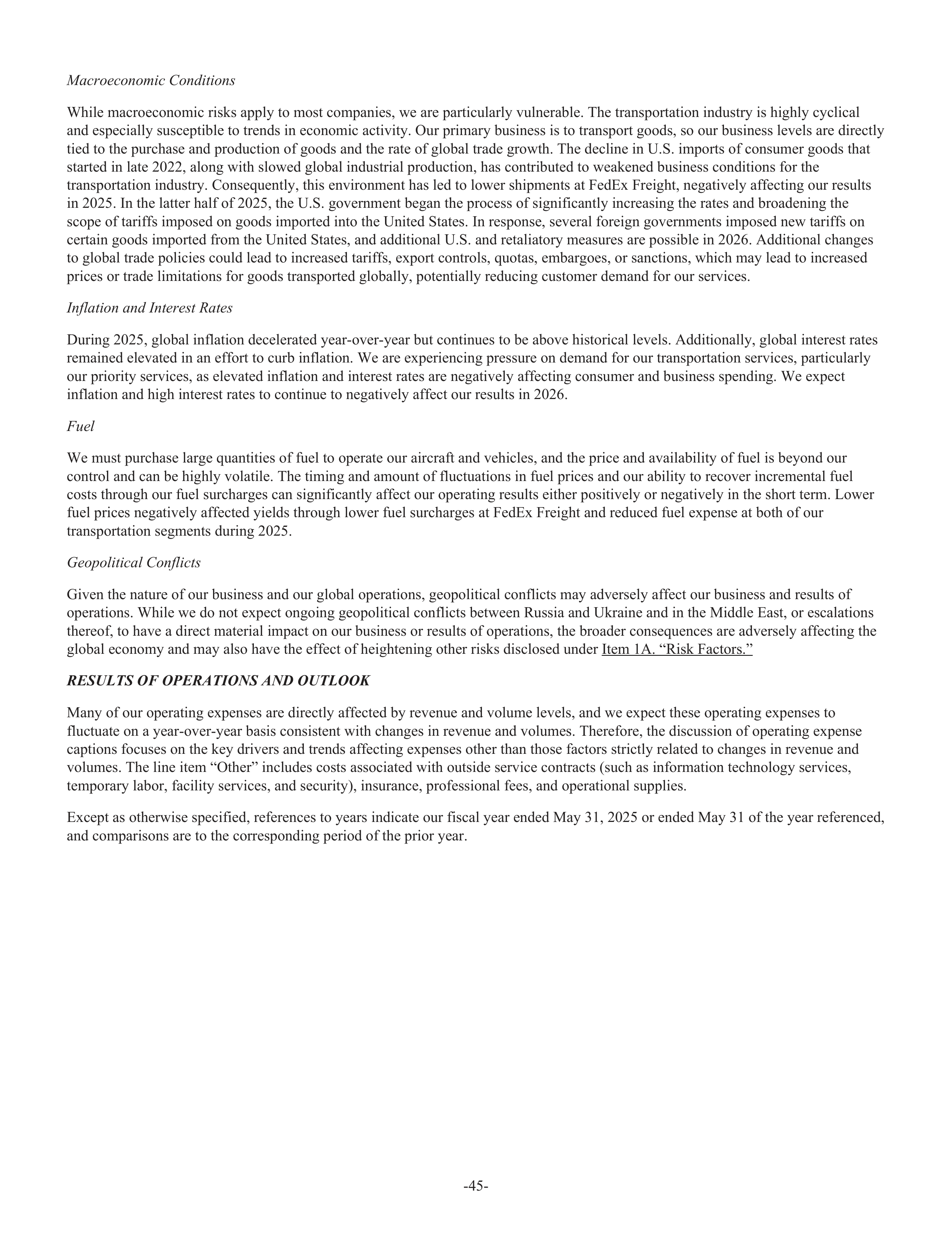 FedEx Annual Report — page 53