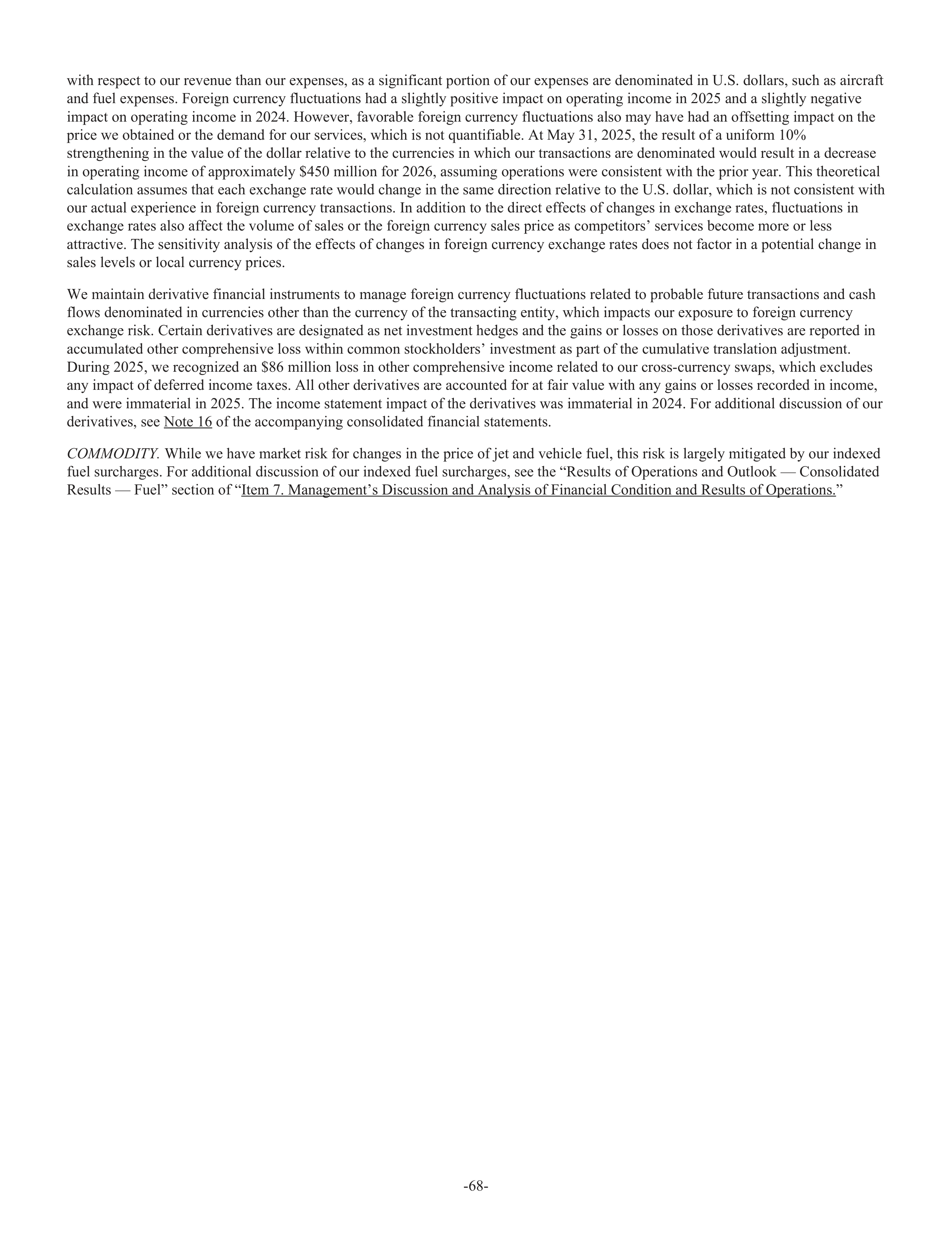 FedEx Annual Report — page 76