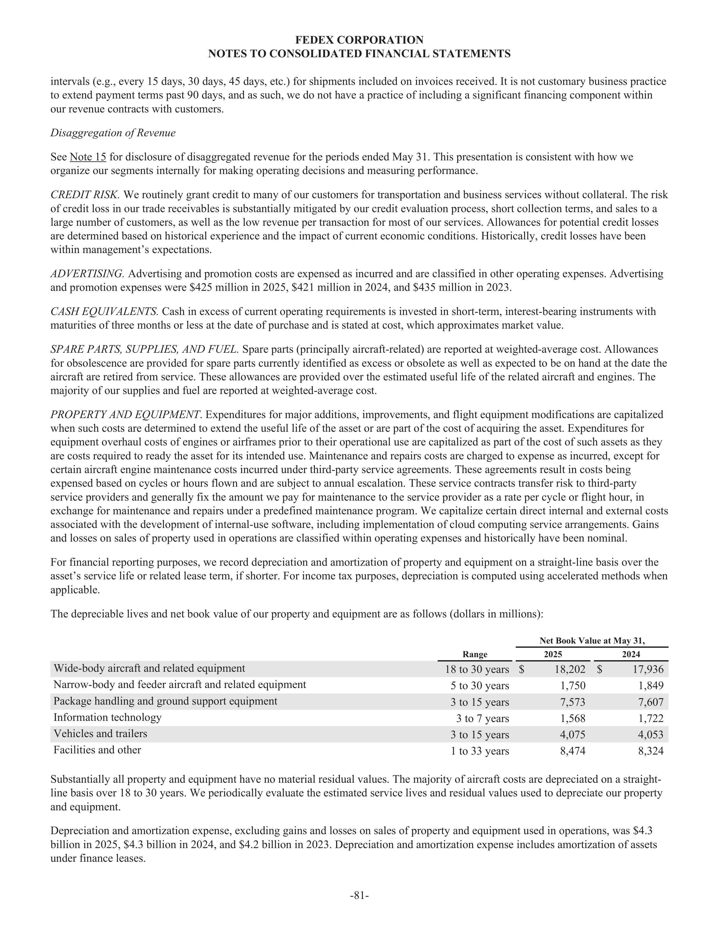 FedEx Annual Report — page 89