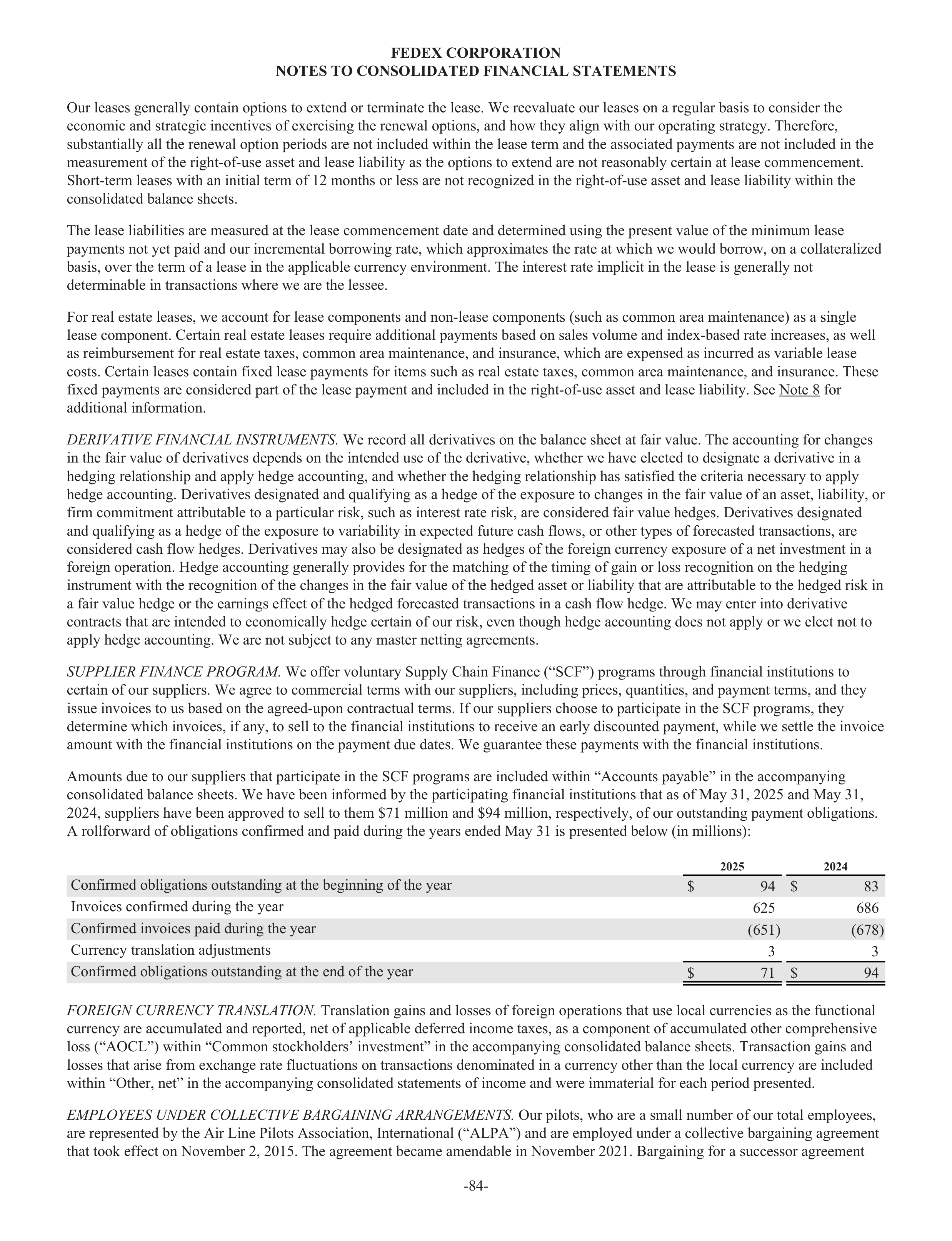 FedEx Annual Report — page 92