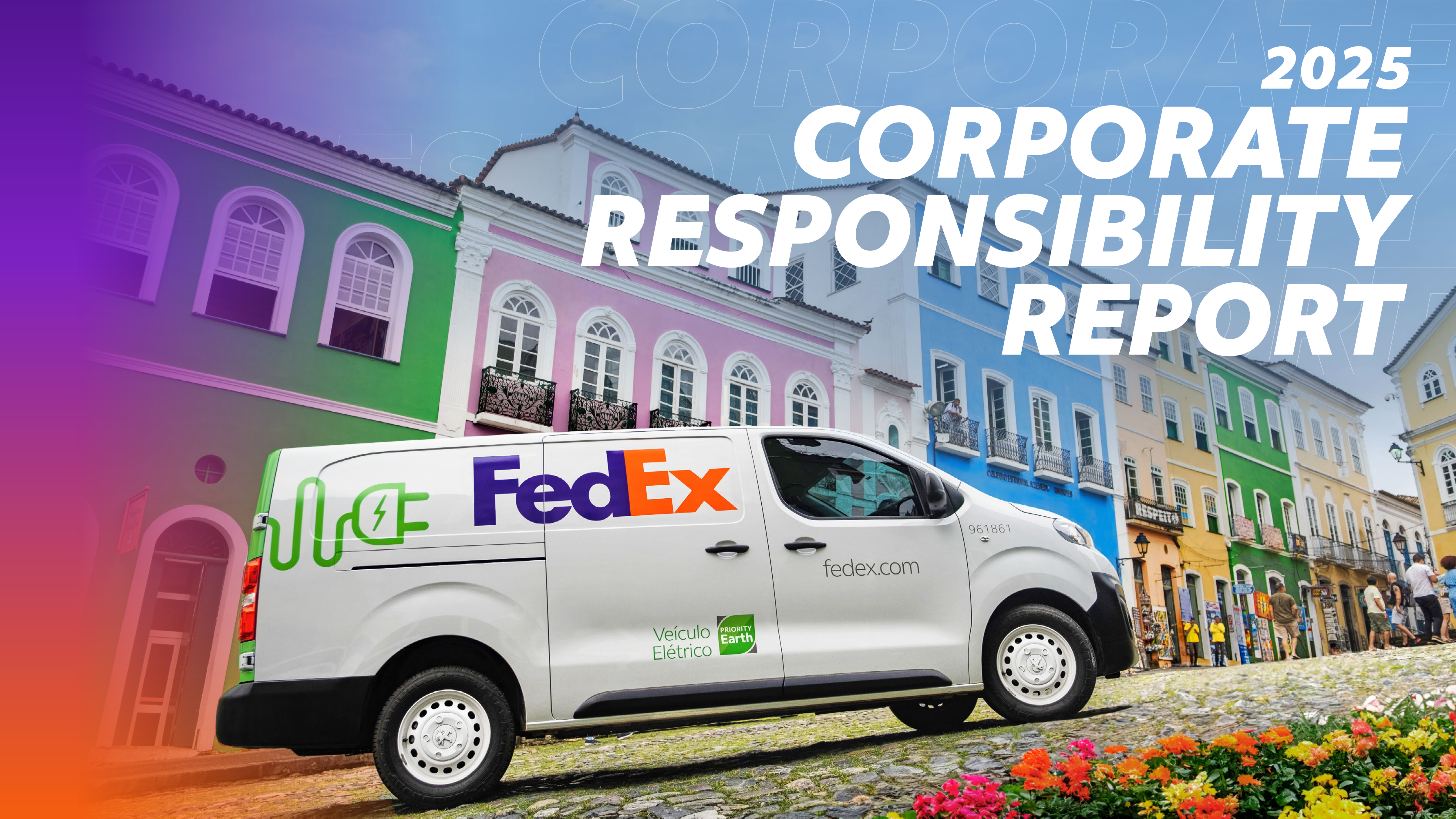 FedEx Corporate Responsibility Report — page 1