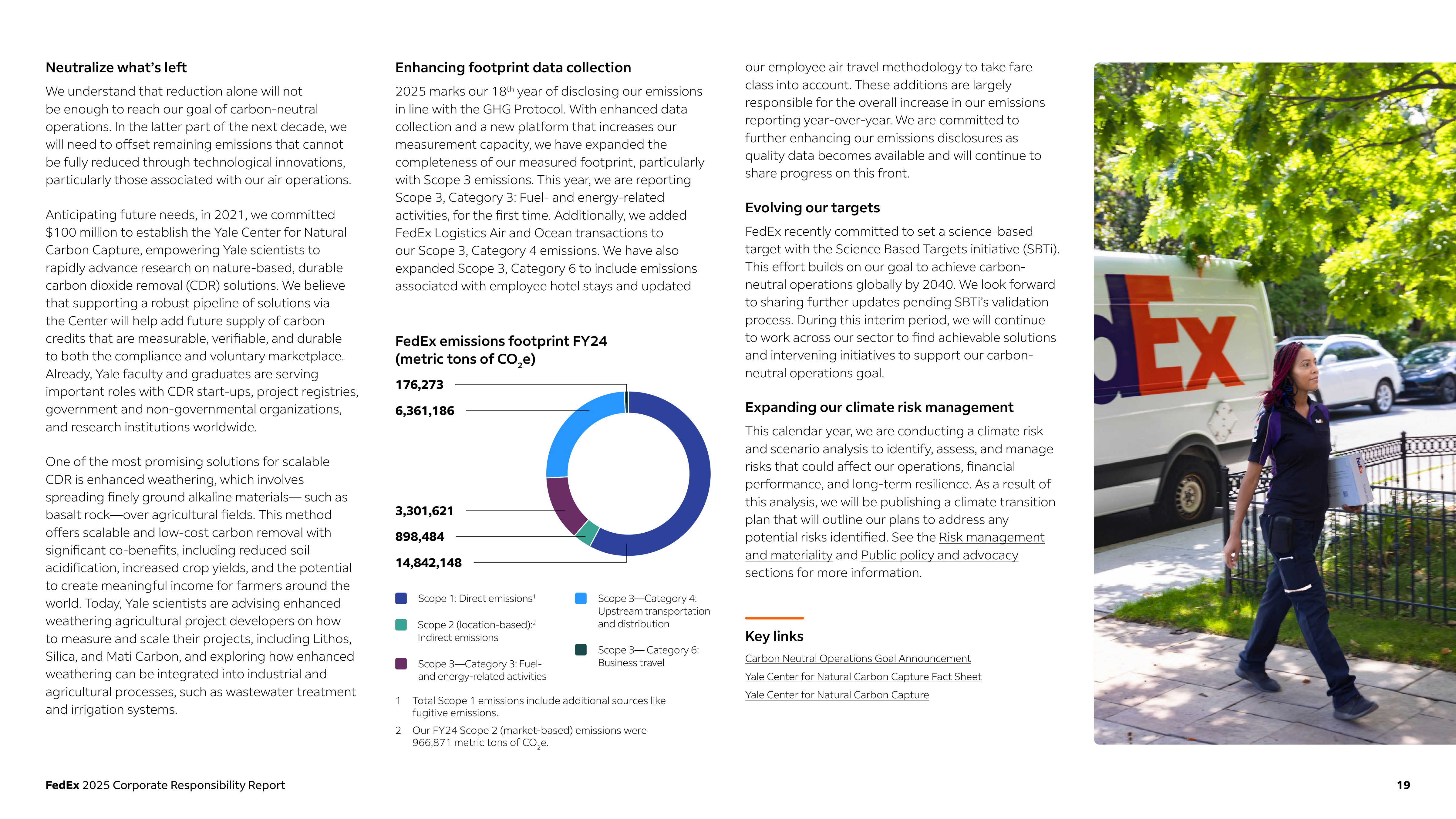FedEx Corporate Responsibility Report — page 19
