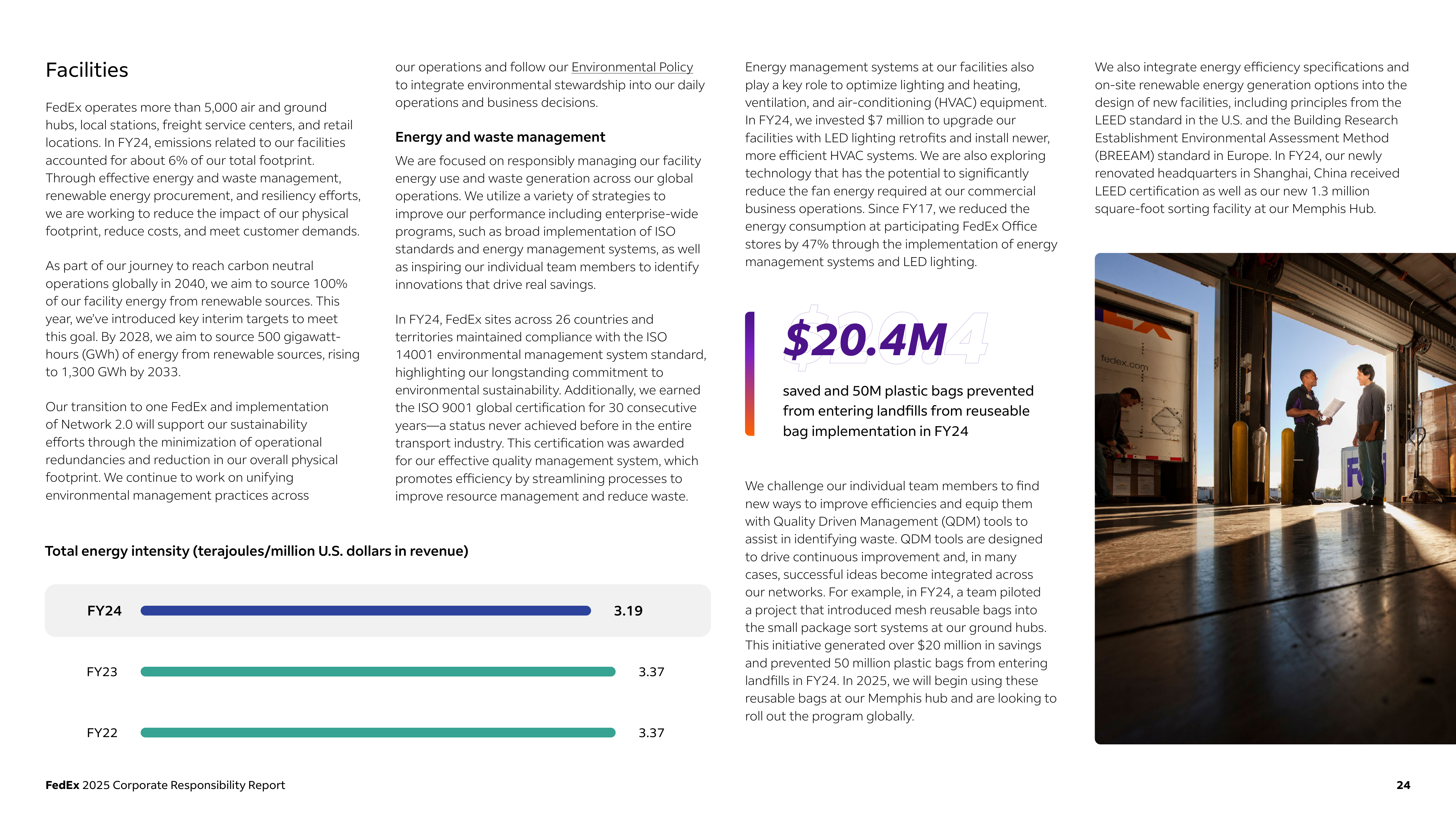 FedEx Corporate Responsibility Report — page 24
