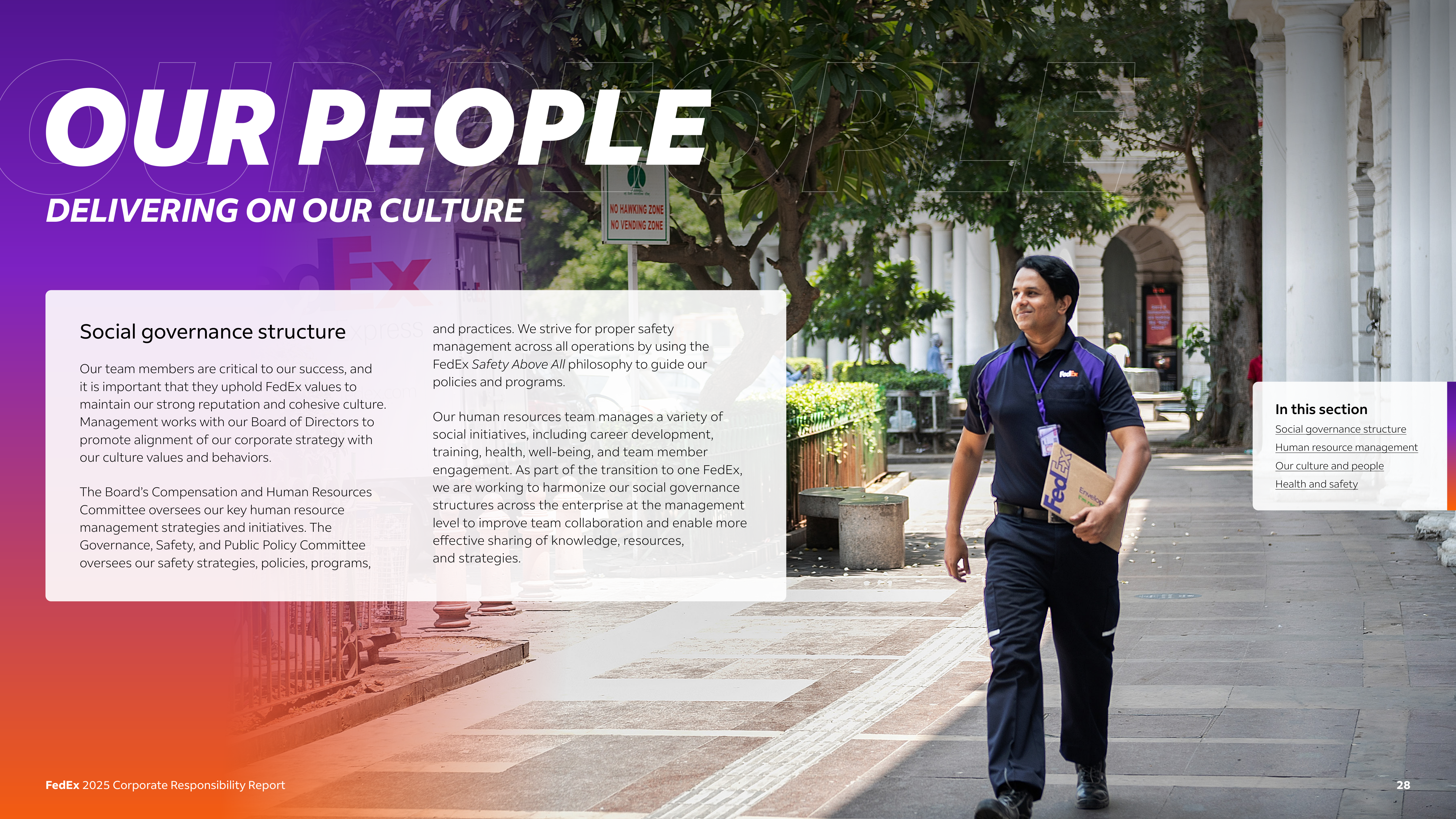 FedEx Corporate Responsibility Report — page 28