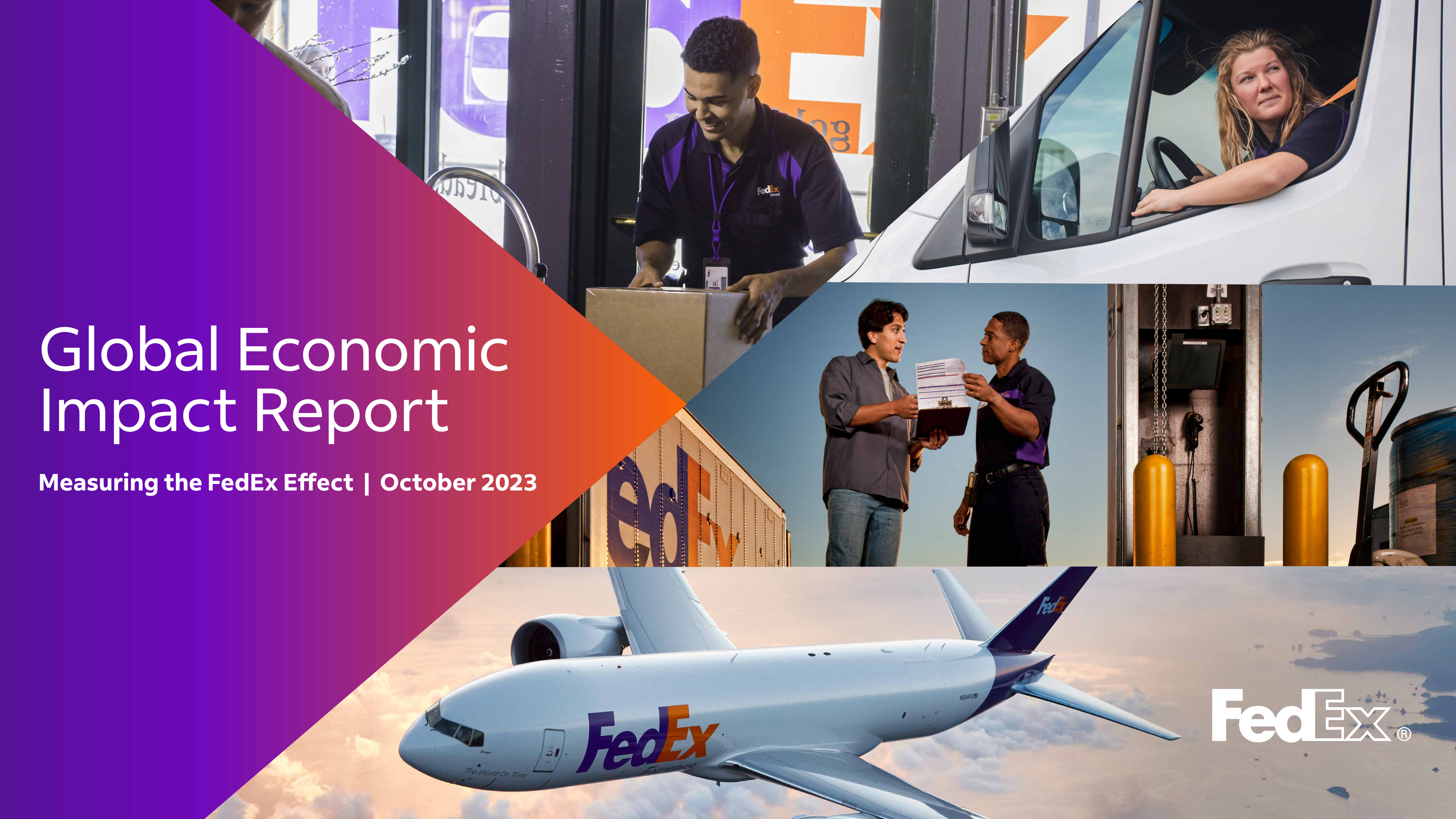 FedEx Global Economic Impact Report — page 1