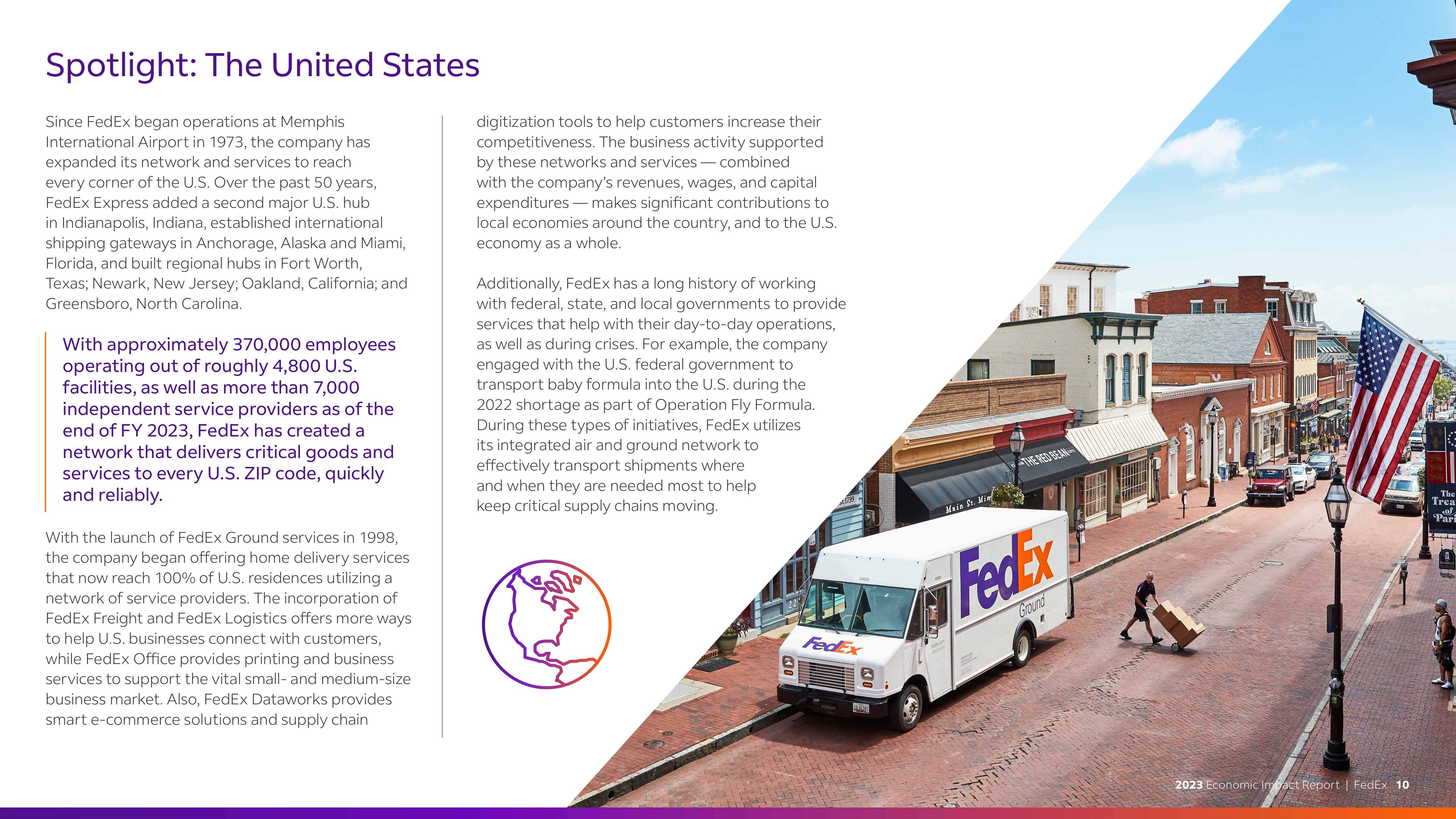 FedEx Global Economic Impact Report — page 10