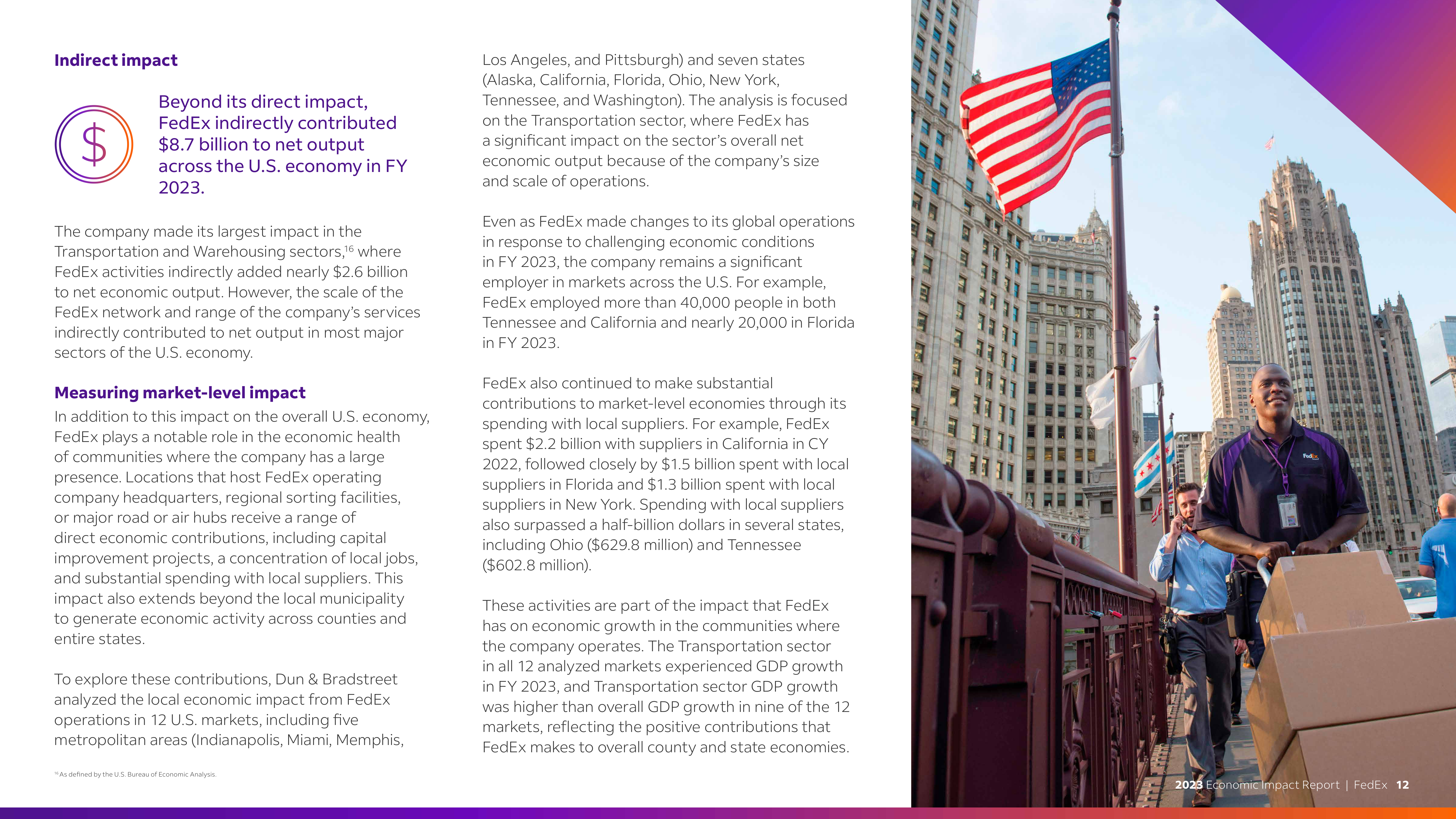 FedEx Global Economic Impact Report — page 12