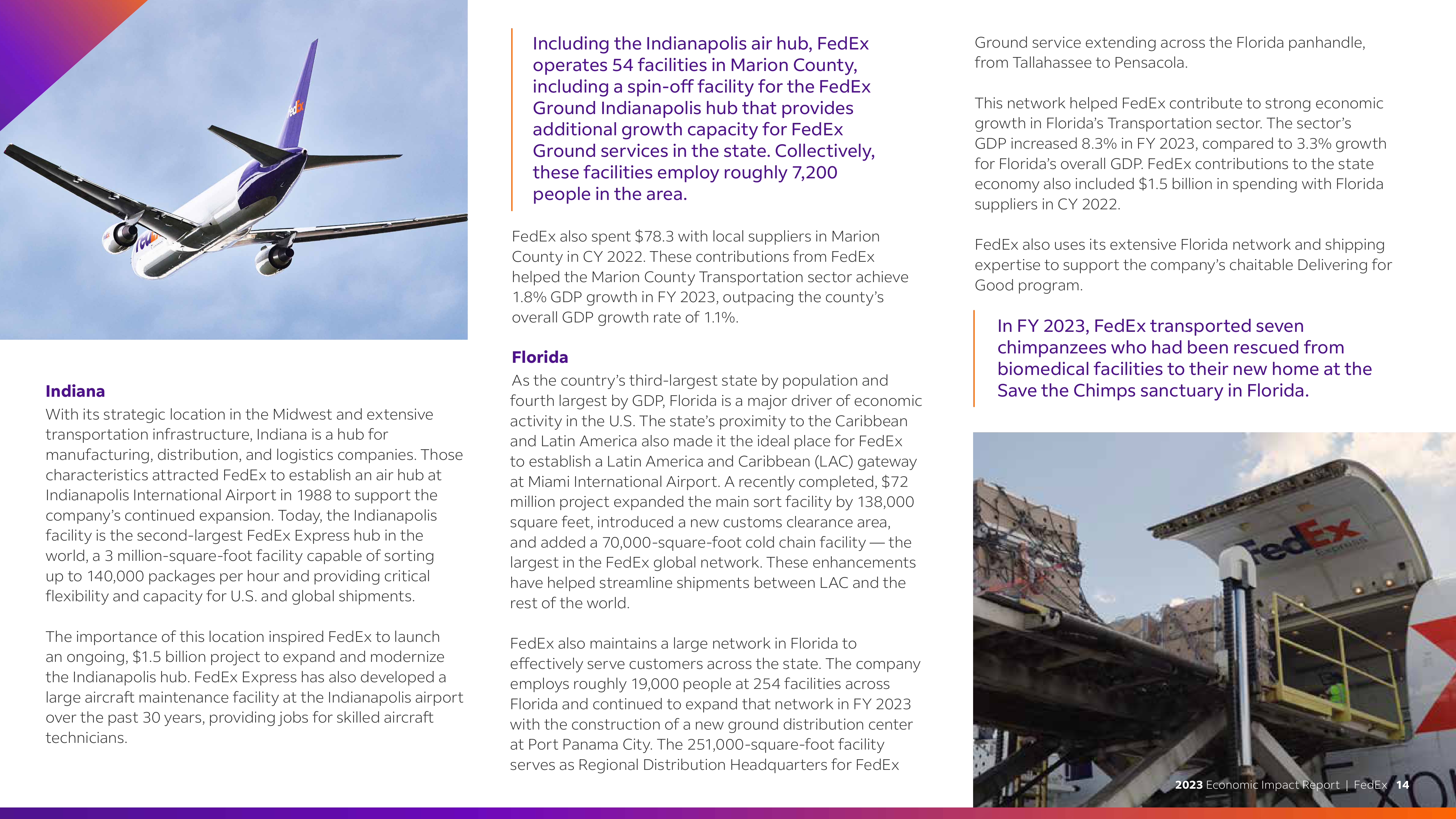 FedEx Global Economic Impact Report — page 14