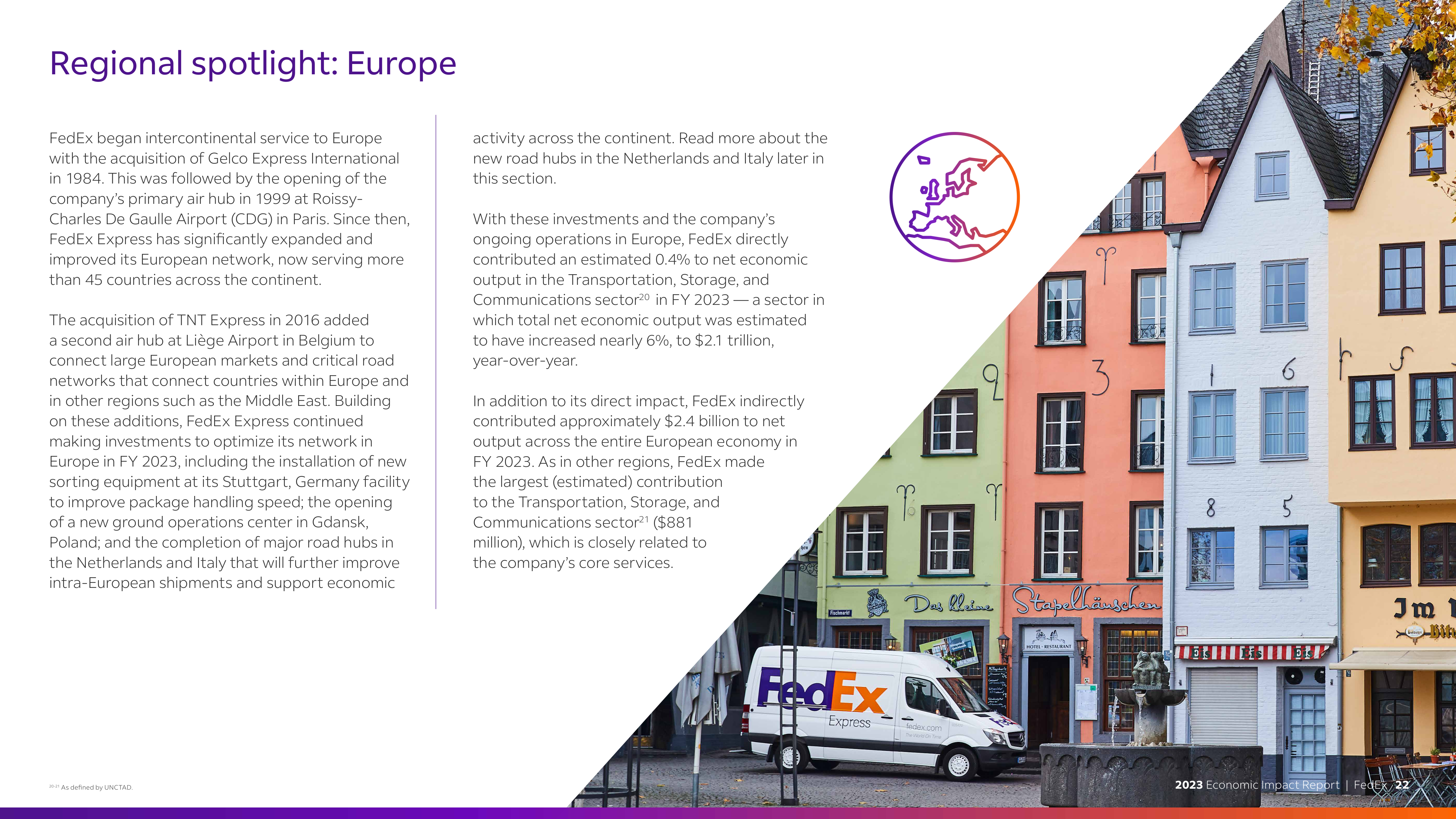 FedEx Global Economic Impact Report — page 22