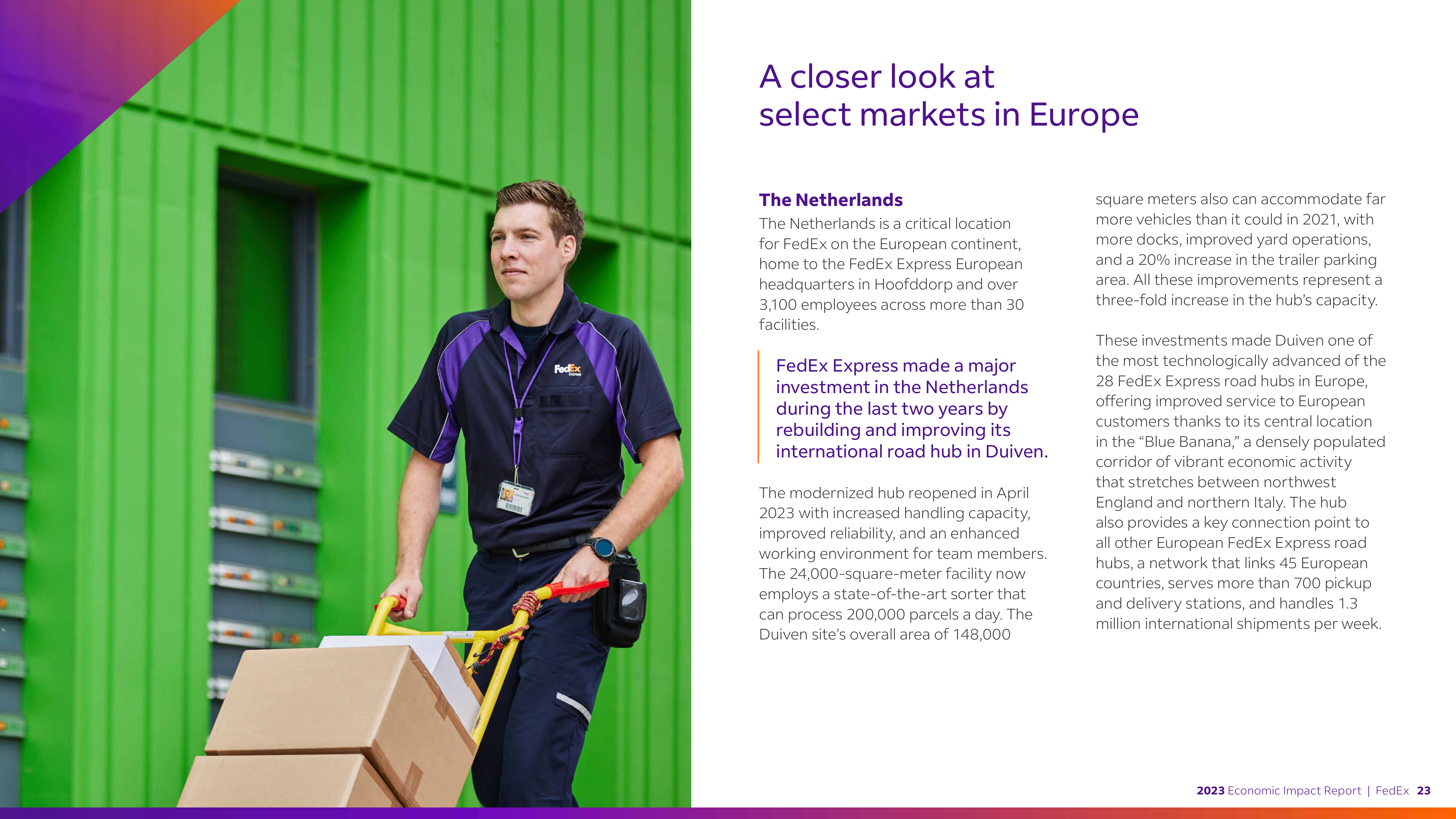 FedEx Global Economic Impact Report — page 23