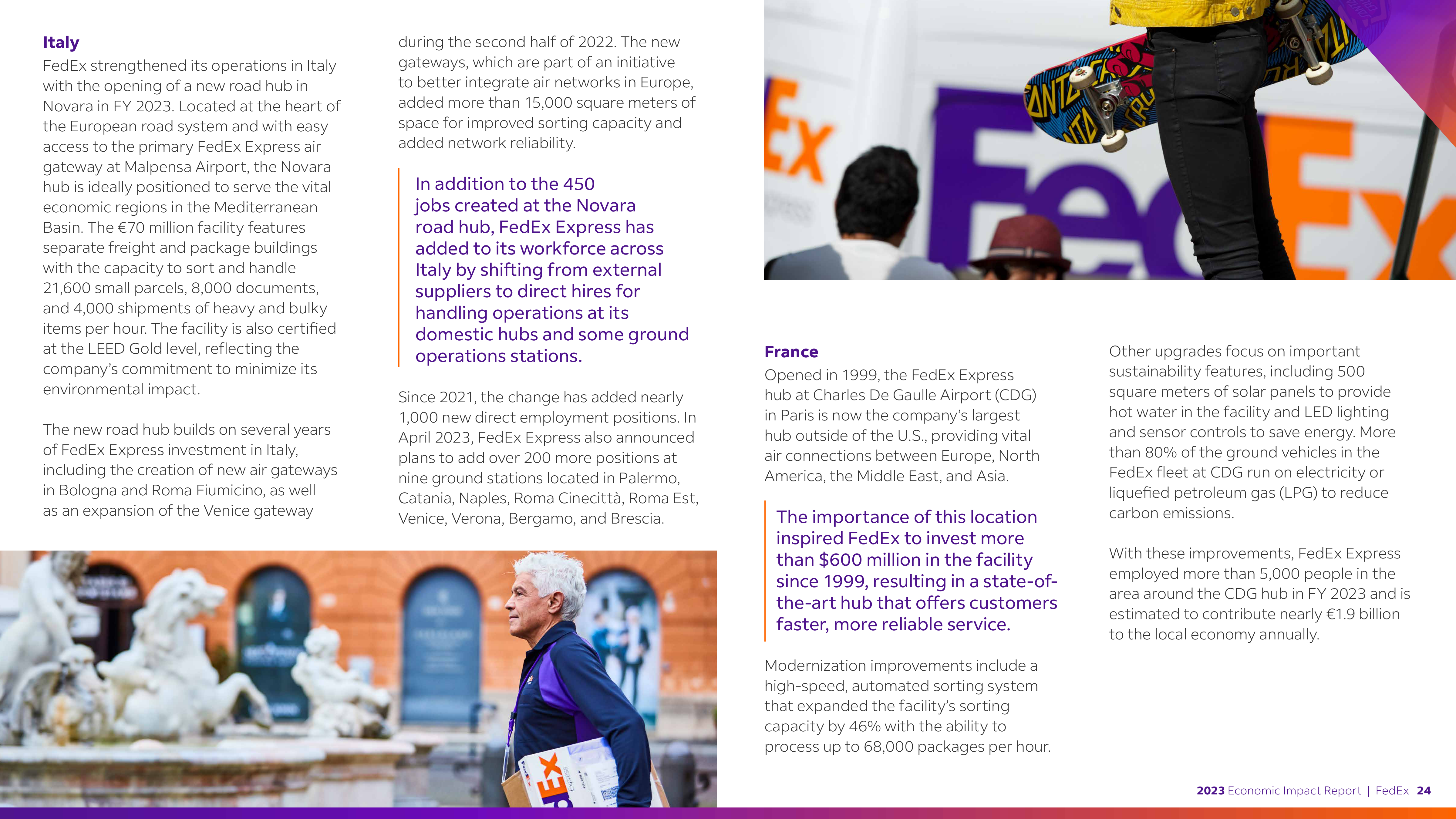 FedEx Global Economic Impact Report — page 24