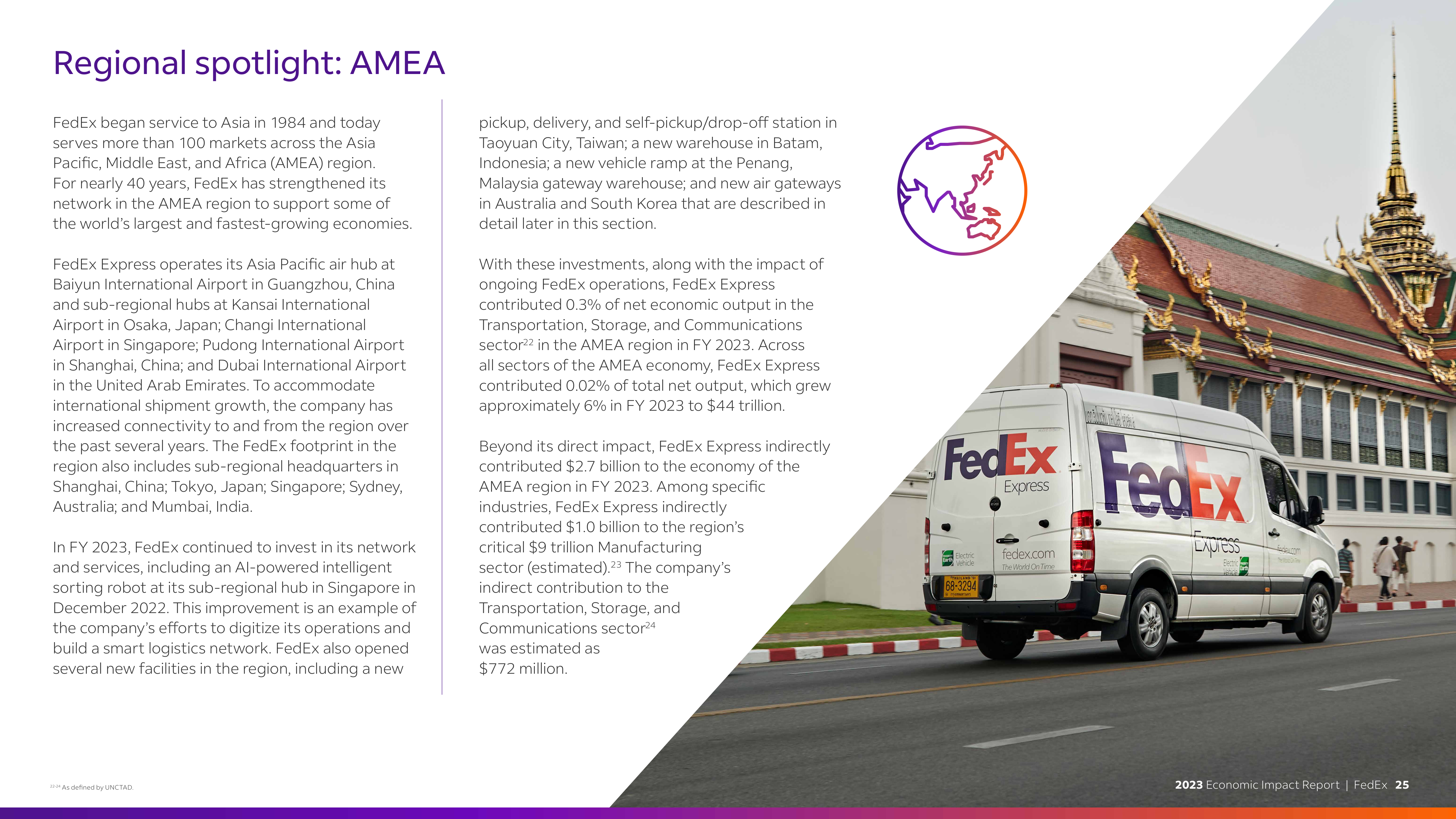 FedEx Global Economic Impact Report — page 25