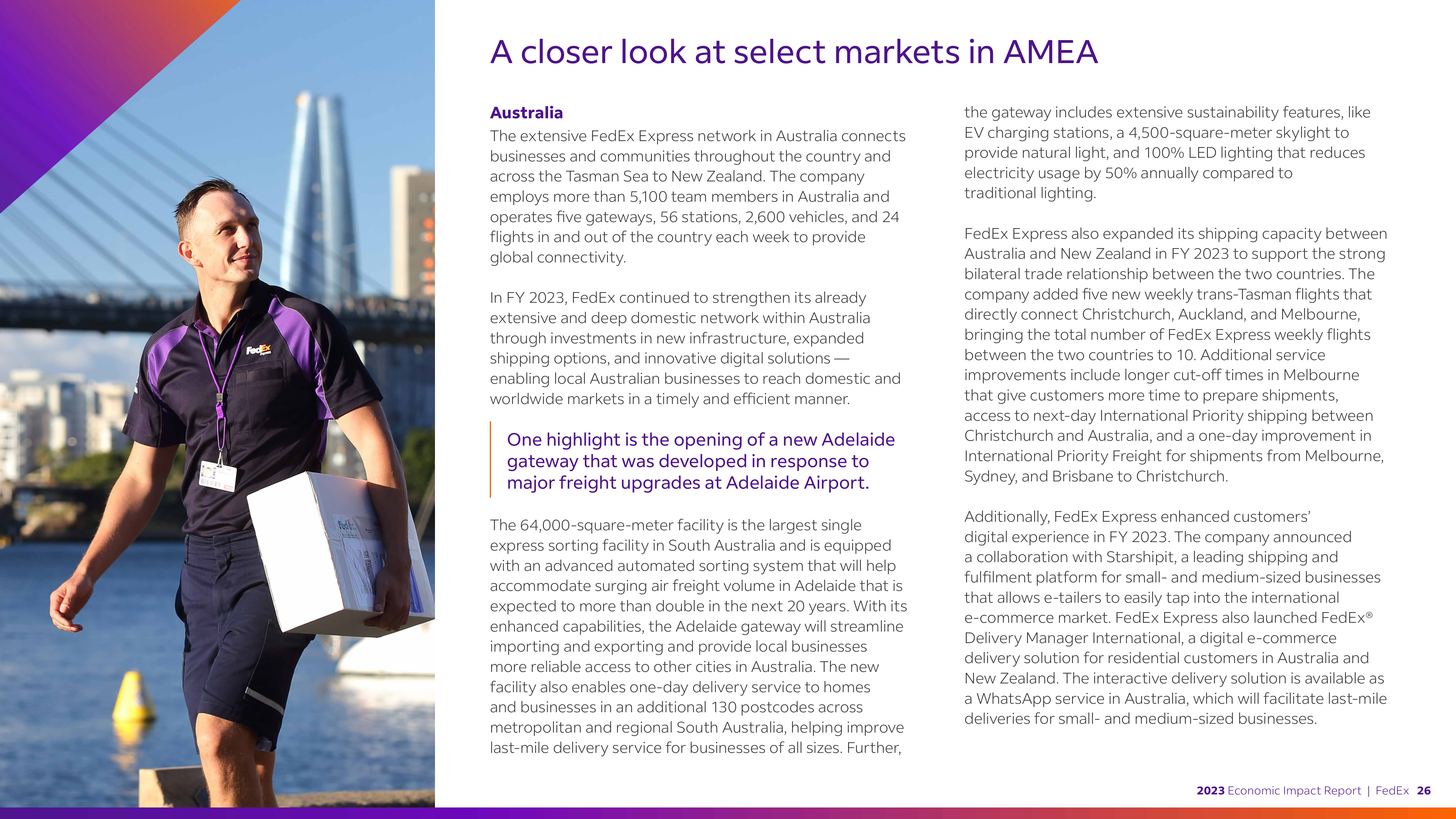 FedEx Global Economic Impact Report — page 26