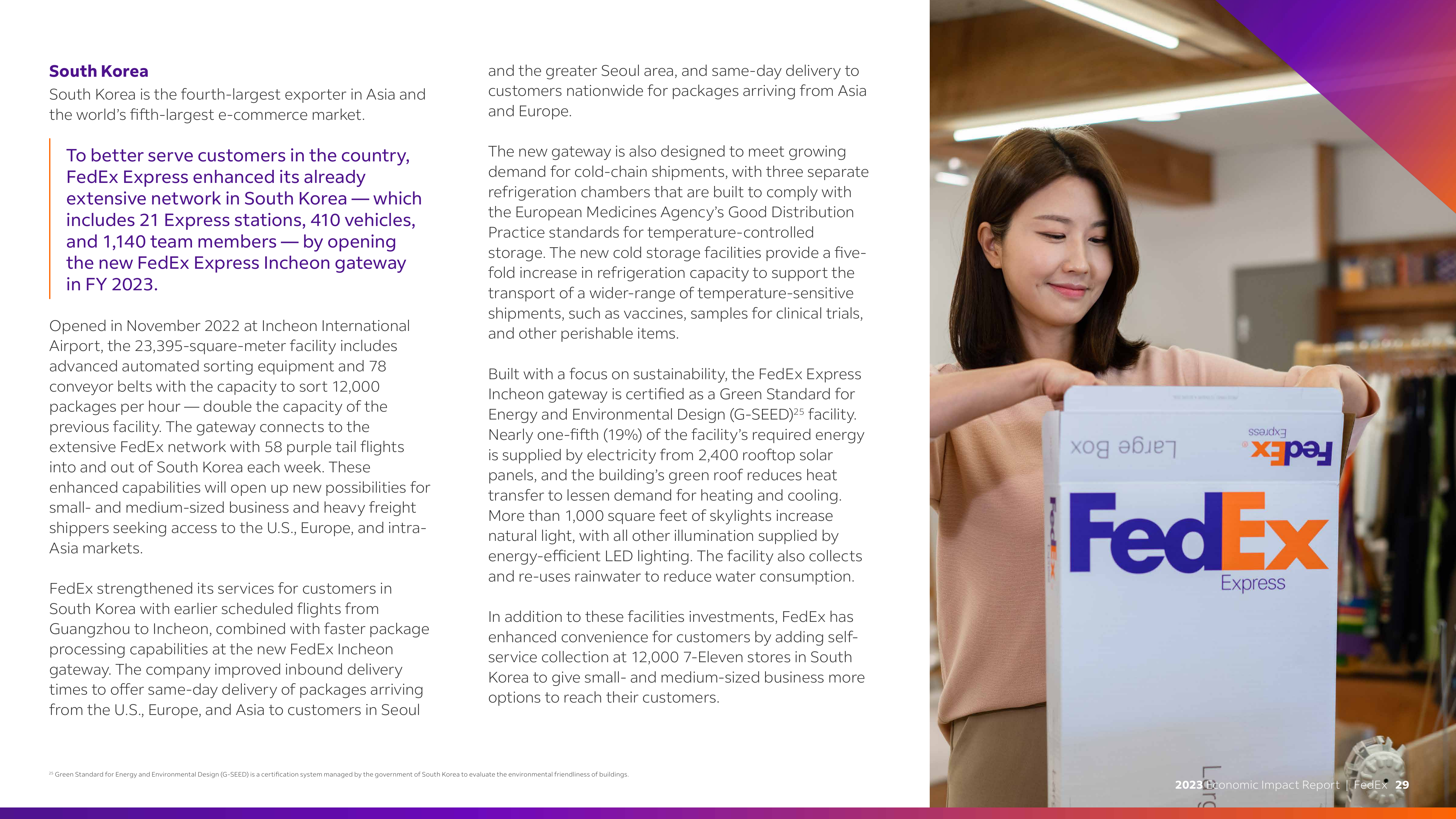 FedEx Global Economic Impact Report — page 29