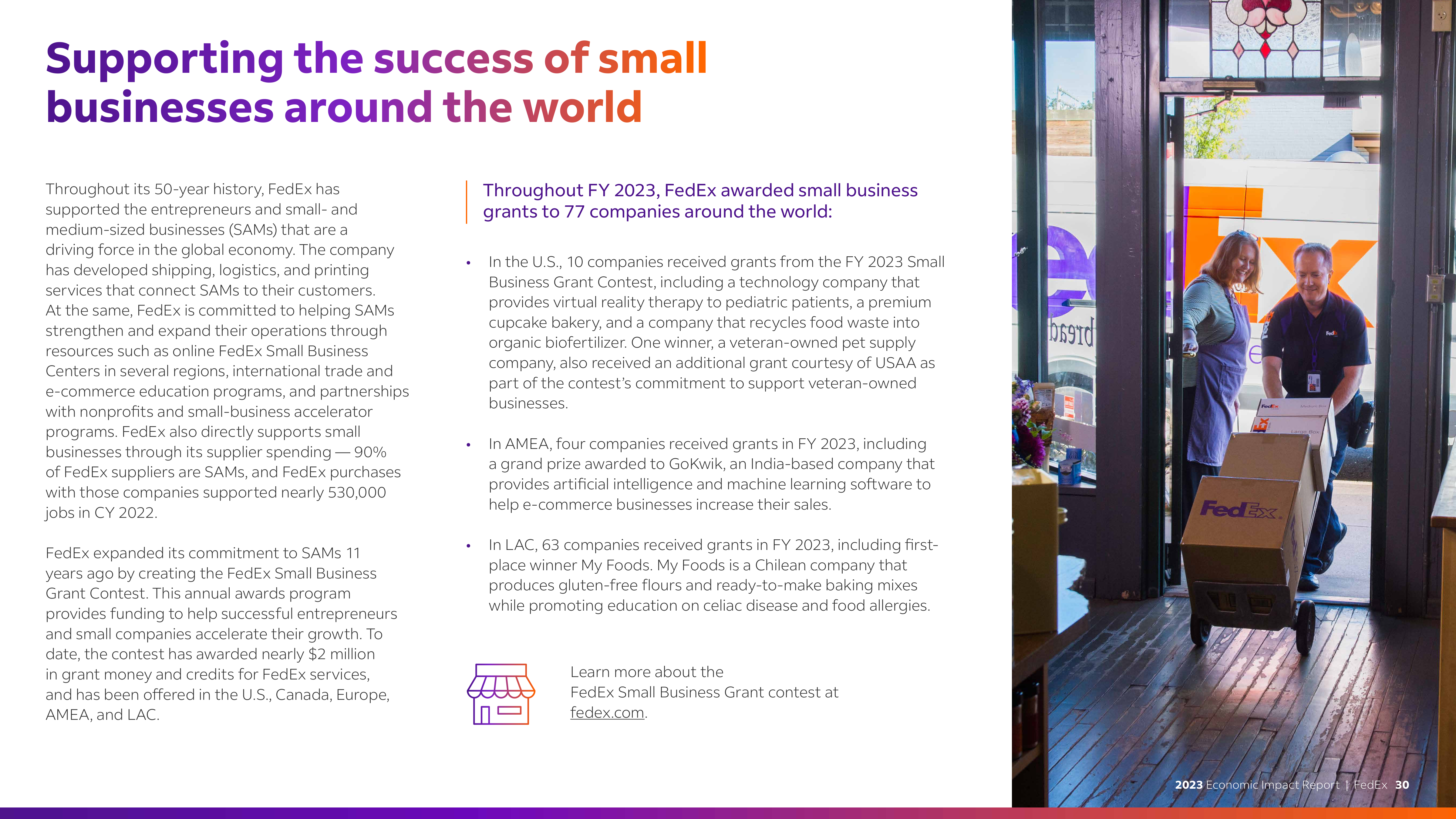 FedEx Global Economic Impact Report — page 30